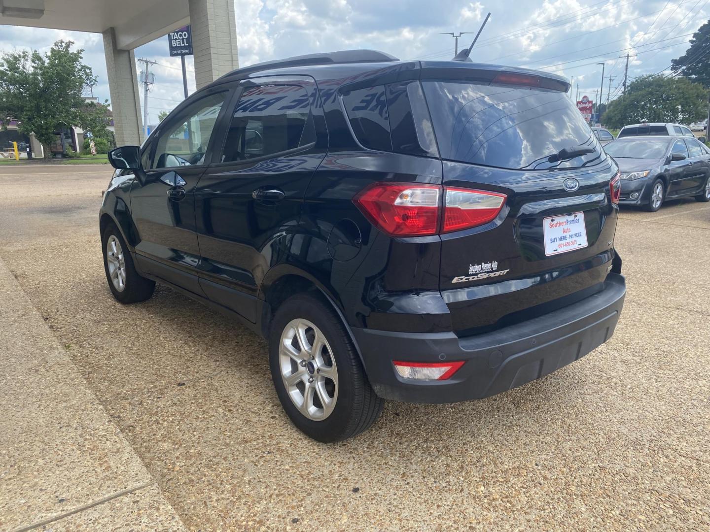 2018 BLACK FORD ECOSPORT SE (MAJ3P1TE6JC) , located at 922 W. Beacon St., Philadelphia, MS, 39350, (601) 650-3675, 32.770447, -89.127151 - Photo#3