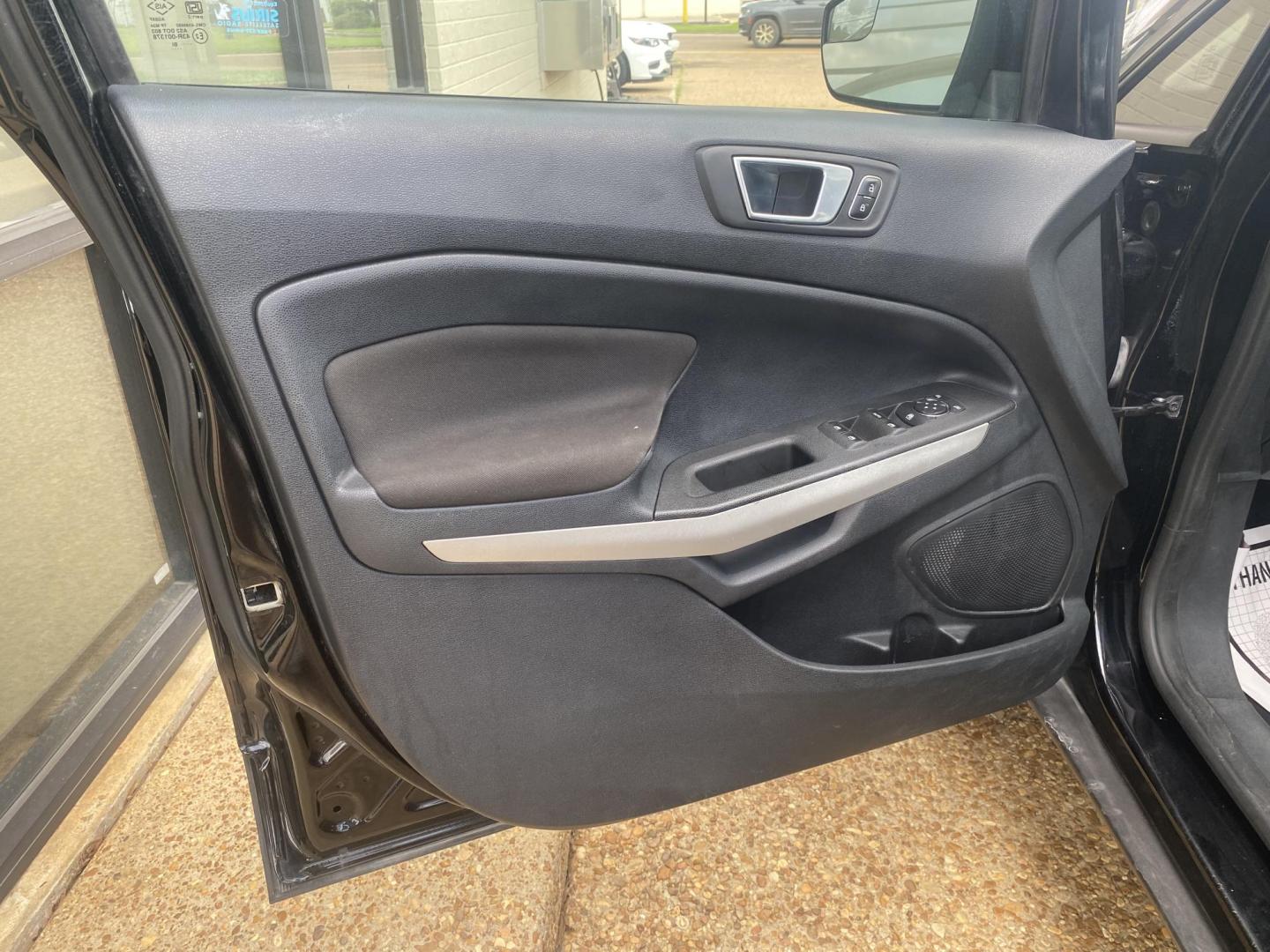 2018 BLACK FORD ECOSPORT SE (MAJ3P1TE6JC) , located at 922 W. Beacon St., Philadelphia, MS, 39350, (601) 650-3675, 32.770447, -89.127151 - Photo#9