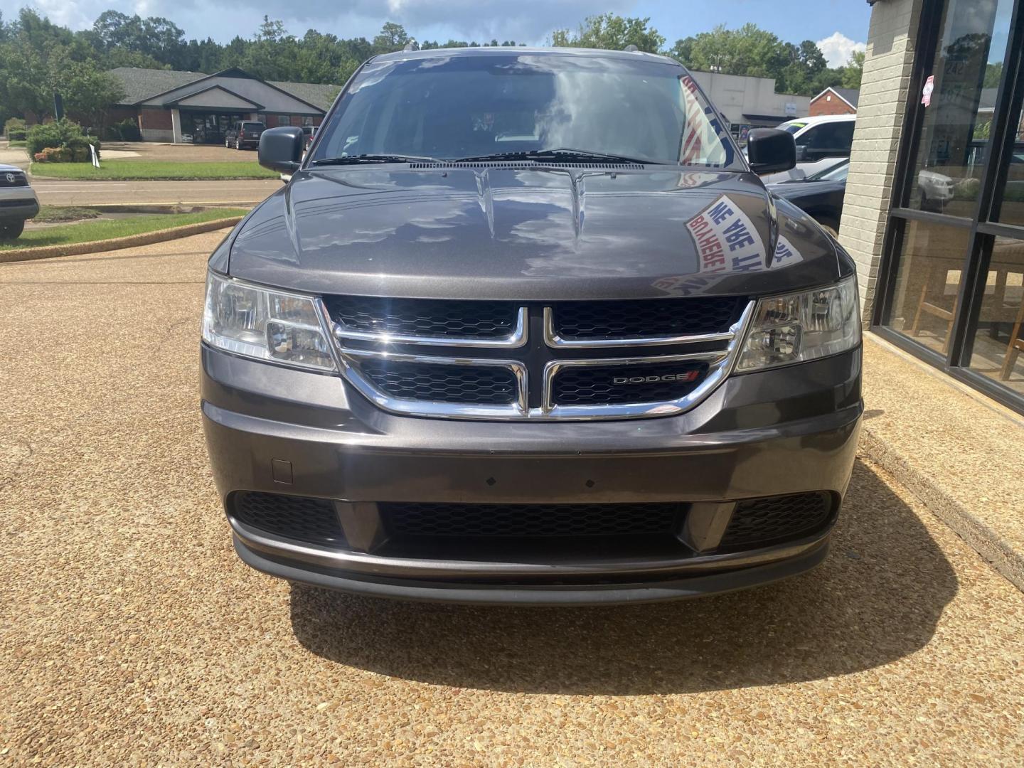2017 BLACK DODGE JOURNEY SE (3C4PDCAB7HT) , located at 922 W. Beacon St., Philadelphia, MS, 39350, (601) 650-3675, 32.770447, -89.127151 - Photo#1