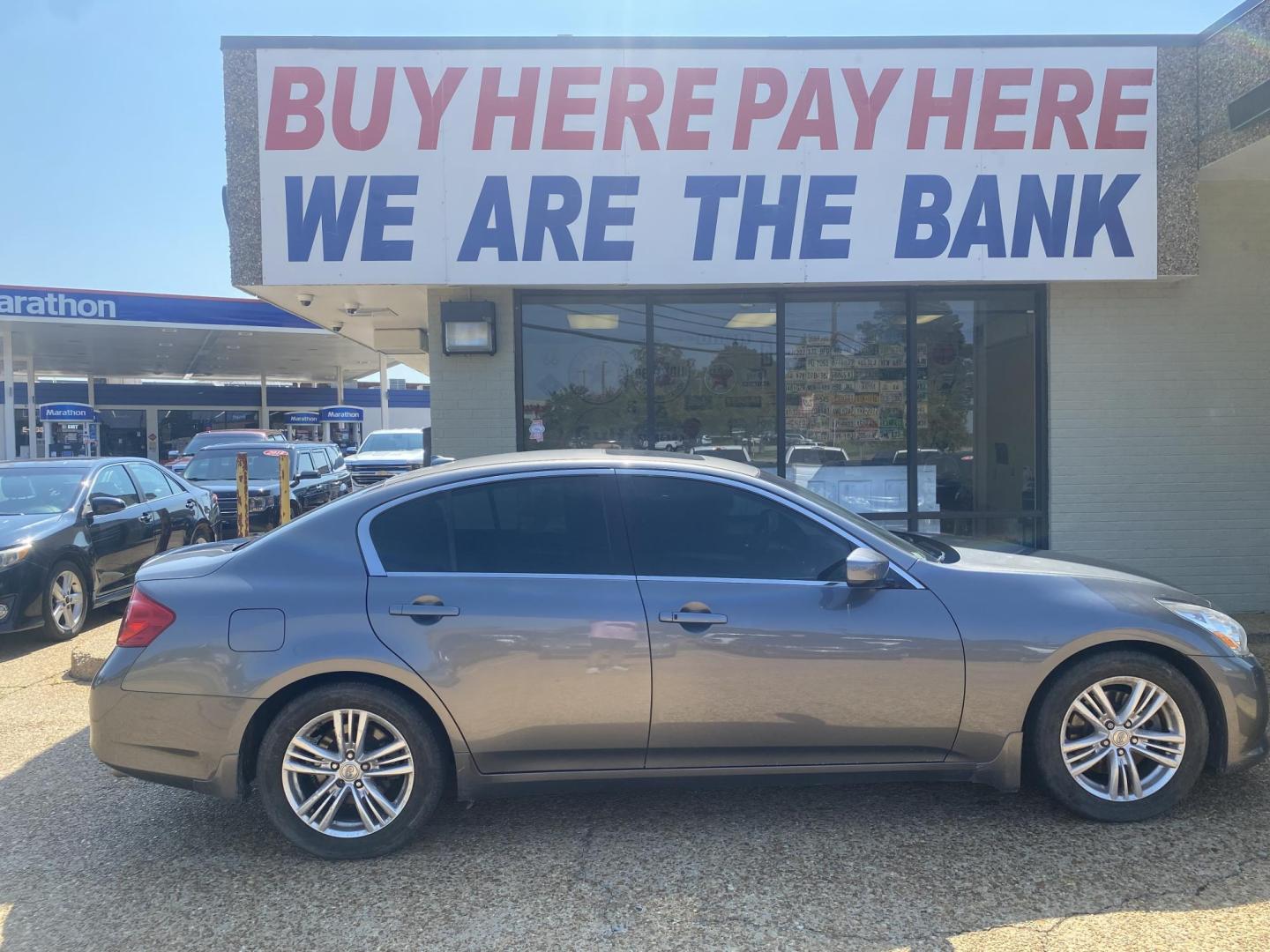 2013 GREY INFINITI G37 BASE; SPORT; JOU (JN1CV6AP7DM) , located at 922 W. Beacon St., Philadelphia, MS, 39350, (601) 650-3675, 32.770447, -89.127151 - Photo#6