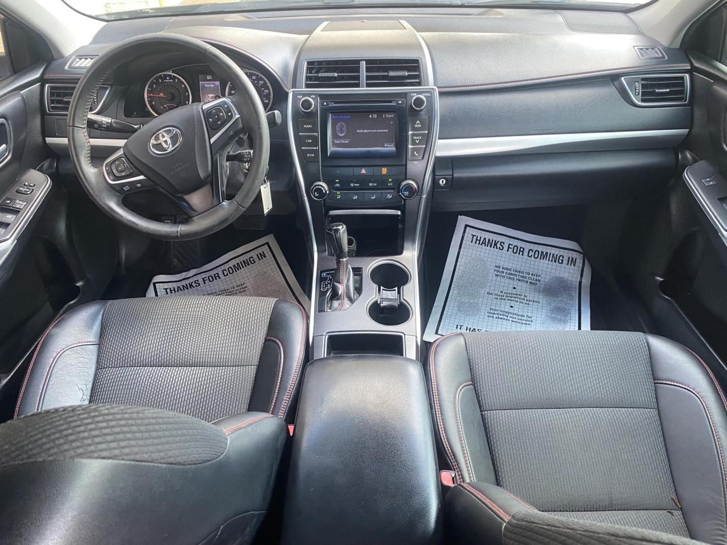 2016 BLACK TOYOTA CAMRY SE; LE; XLE; X (4T1BF1FKXGU) , located at 922 W. Beacon St., Philadelphia, MS, 39350, (601) 650-3675, 32.770447, -89.127151 - Photo#16