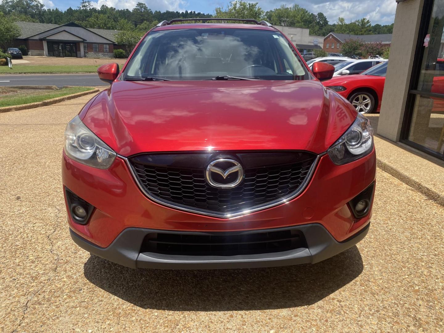 2014 RED MAZDA CX-5 GRAND TOURING (JM3KE2DY5E0) , located at 922 W. Beacon St., Philadelphia, MS, 39350, (601) 650-3675, 32.770447, -89.127151 - Photo#1