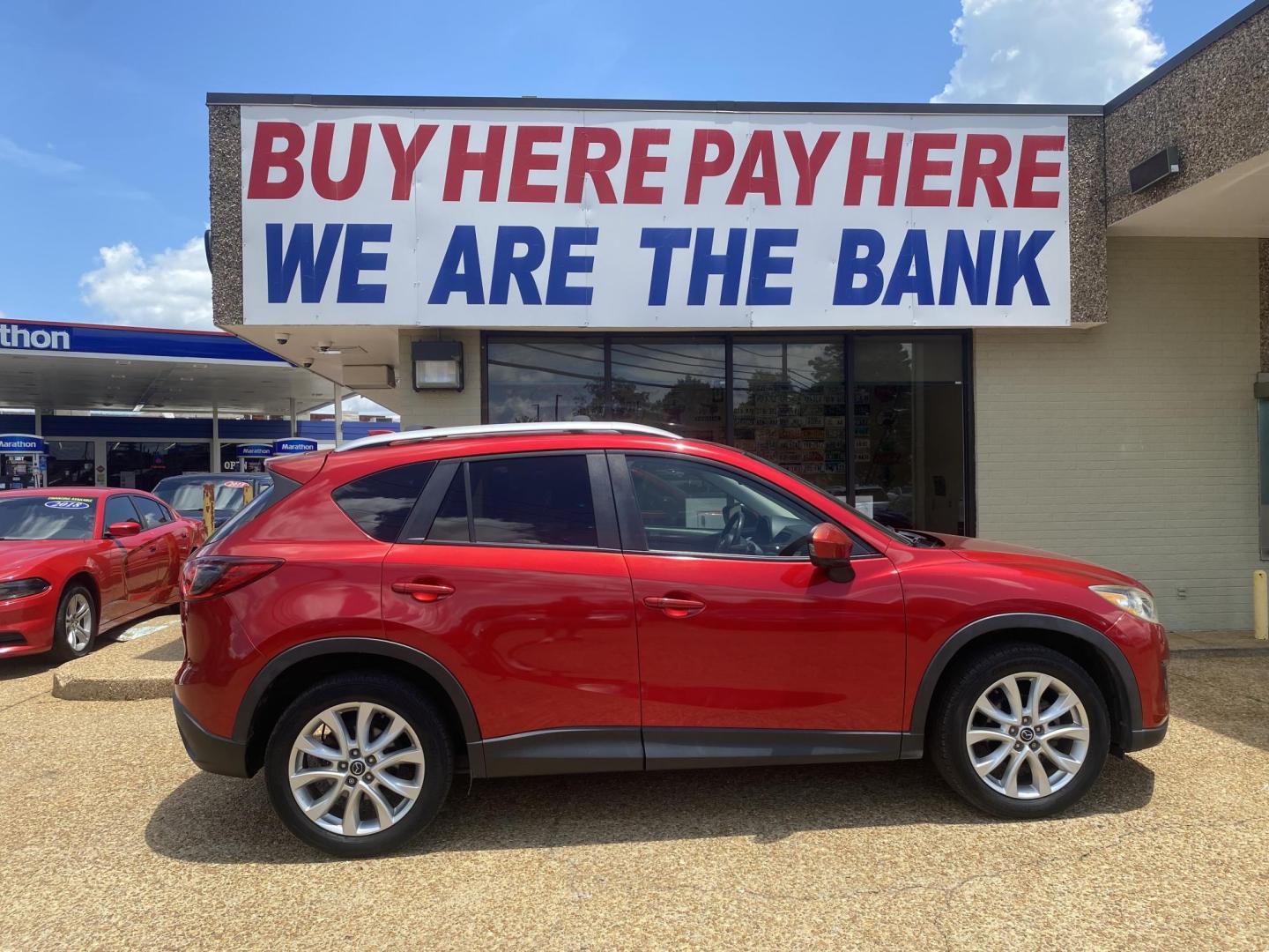 2014 RED MAZDA CX-5 GRAND TOURING (JM3KE2DY5E0) , located at 922 W. Beacon St., Philadelphia, MS, 39350, (601) 650-3675, 32.770447, -89.127151 - Photo#6