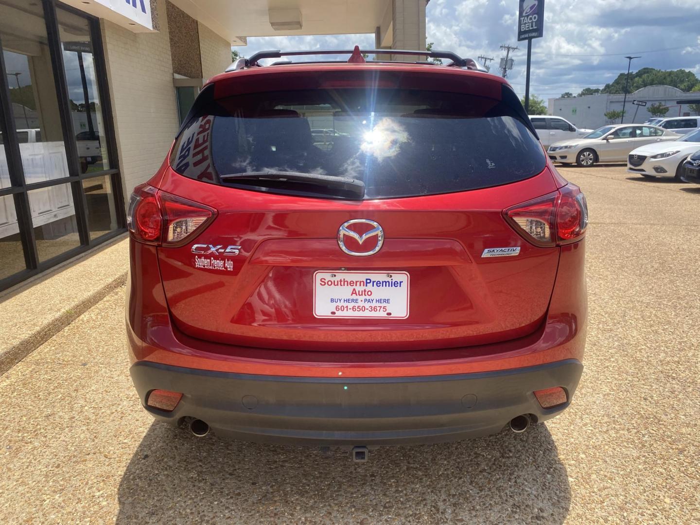 2014 RED MAZDA CX-5 GRAND TOURING (JM3KE2DY5E0) , located at 922 W. Beacon St., Philadelphia, MS, 39350, (601) 650-3675, 32.770447, -89.127151 - Photo#4