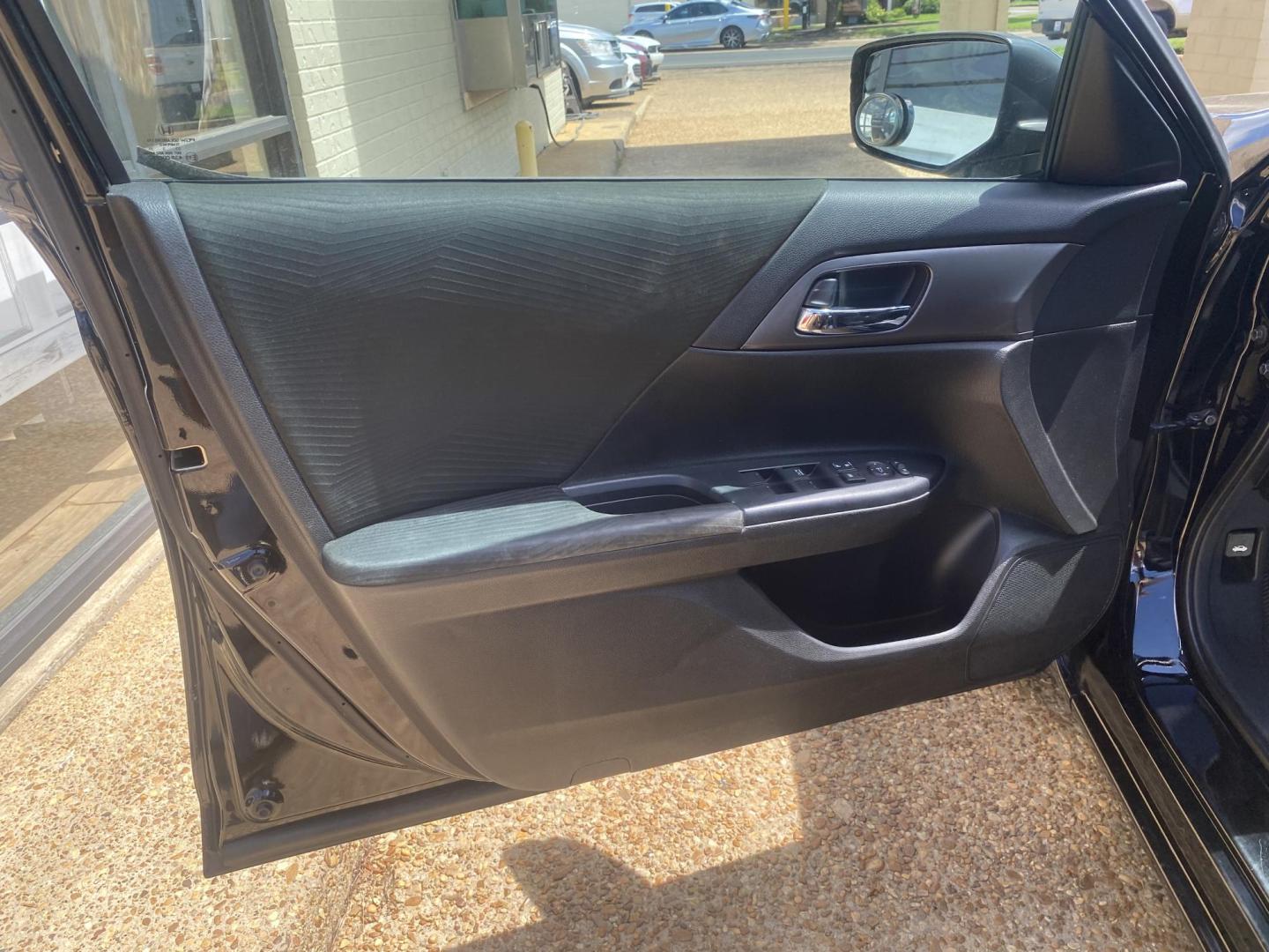 2014 BLACK HONDA ACCORD LX (1HGCR2F32EA) , located at 922 W. Beacon St., Philadelphia, MS, 39350, (601) 650-3675, 32.770447, -89.127151 - Photo#8