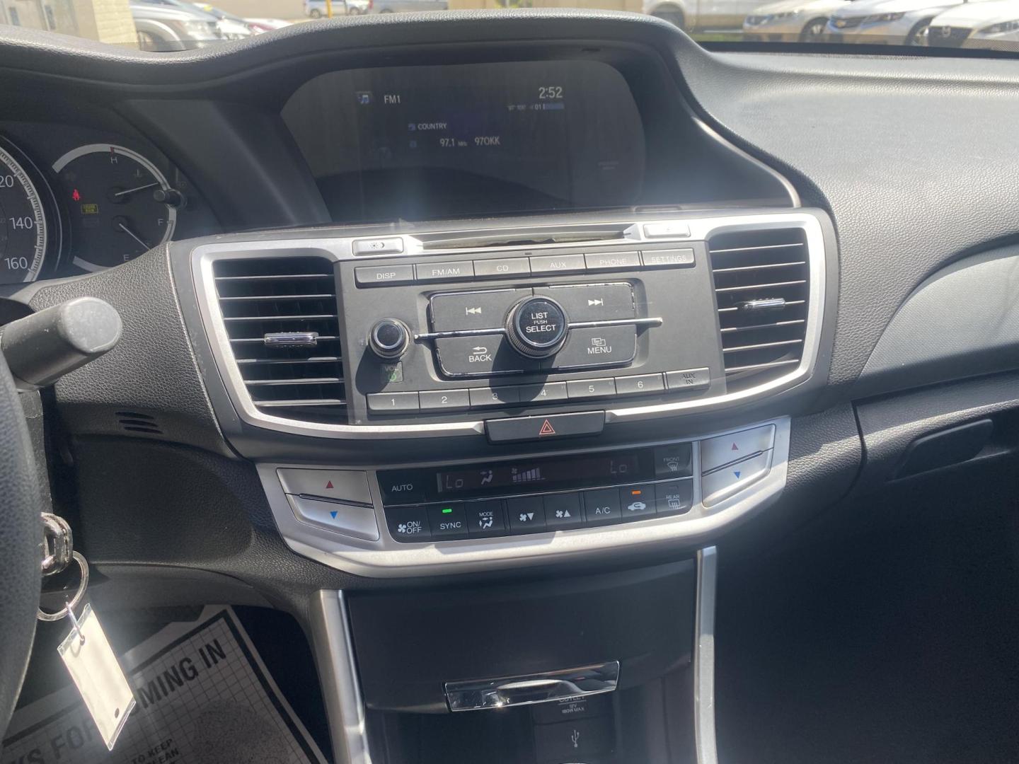 2014 BLACK HONDA ACCORD LX (1HGCR2F32EA) , located at 922 W. Beacon St., Philadelphia, MS, 39350, (601) 650-3675, 32.770447, -89.127151 - Photo#17