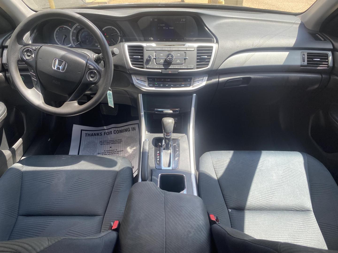 2014 BLACK HONDA ACCORD LX (1HGCR2F32EA) , located at 922 W. Beacon St., Philadelphia, MS, 39350, (601) 650-3675, 32.770447, -89.127151 - Photo#16