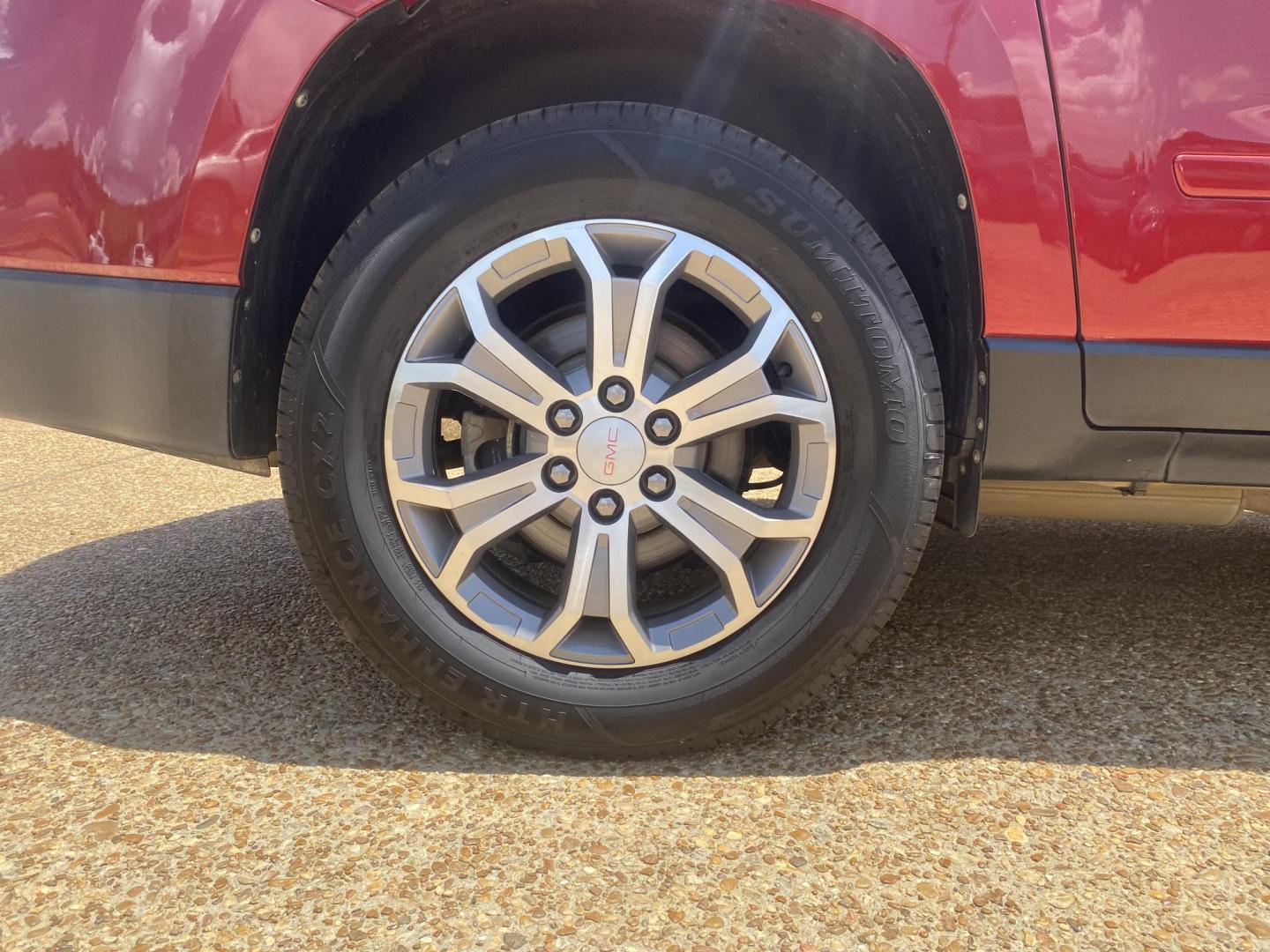 2013 RED GMC ACADIA SLT1 (1GKKRRKD2DJ) , located at 922 W. Beacon St., Philadelphia, MS, 39350, (601) 650-3675, 32.770447, -89.127151 - Photo#7