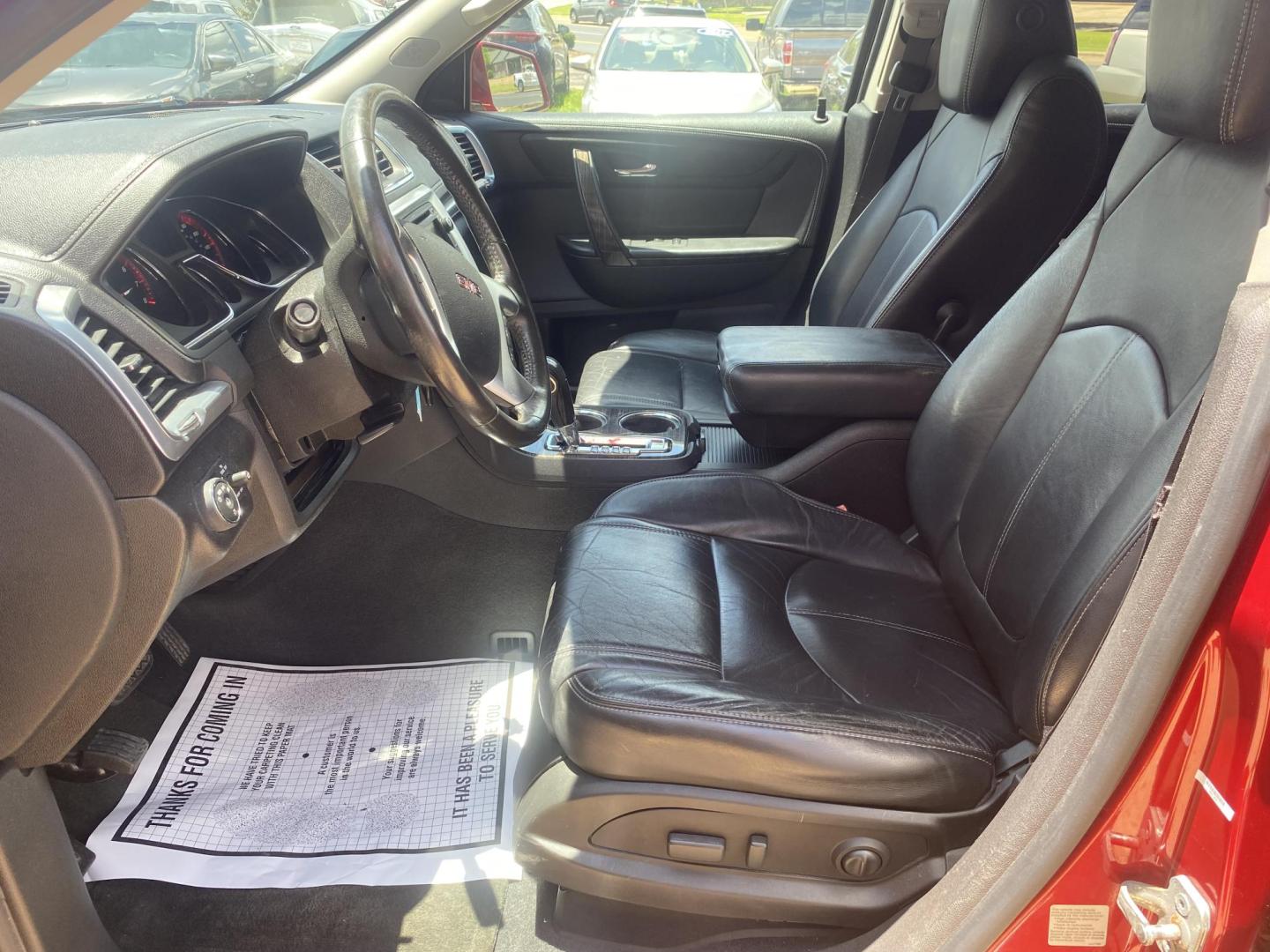 2013 RED GMC ACADIA SLT1 (1GKKRRKD2DJ) , located at 922 W. Beacon St., Philadelphia, MS, 39350, (601) 650-3675, 32.770447, -89.127151 - Photo#9