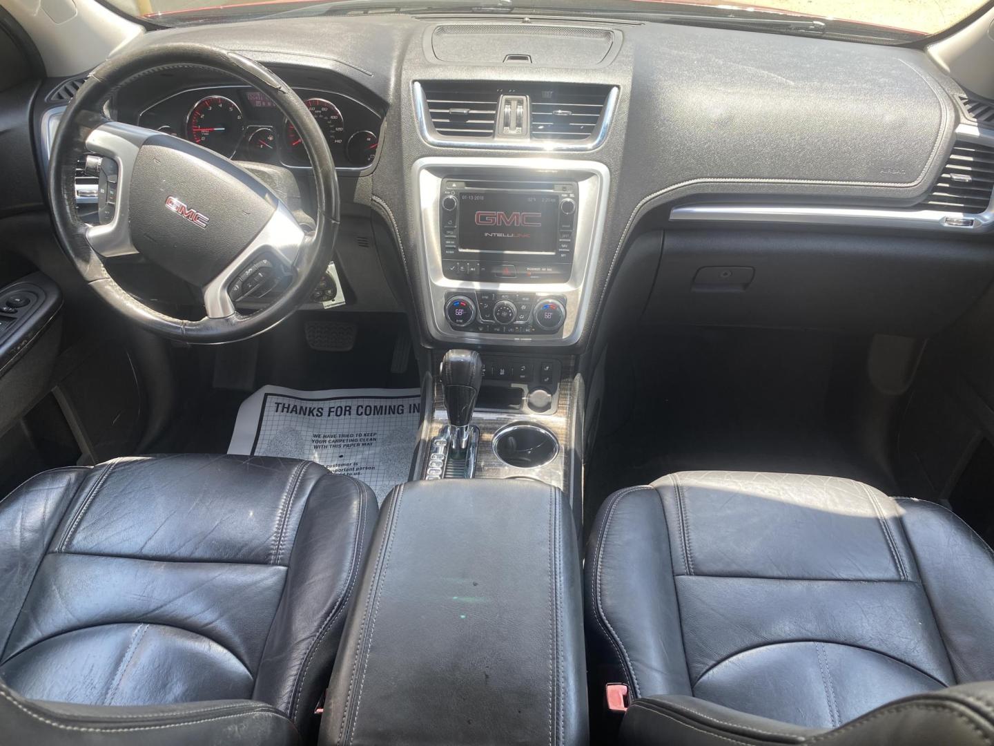 2013 RED GMC ACADIA SLT1 (1GKKRRKD2DJ) , located at 922 W. Beacon St., Philadelphia, MS, 39350, (601) 650-3675, 32.770447, -89.127151 - Photo#16