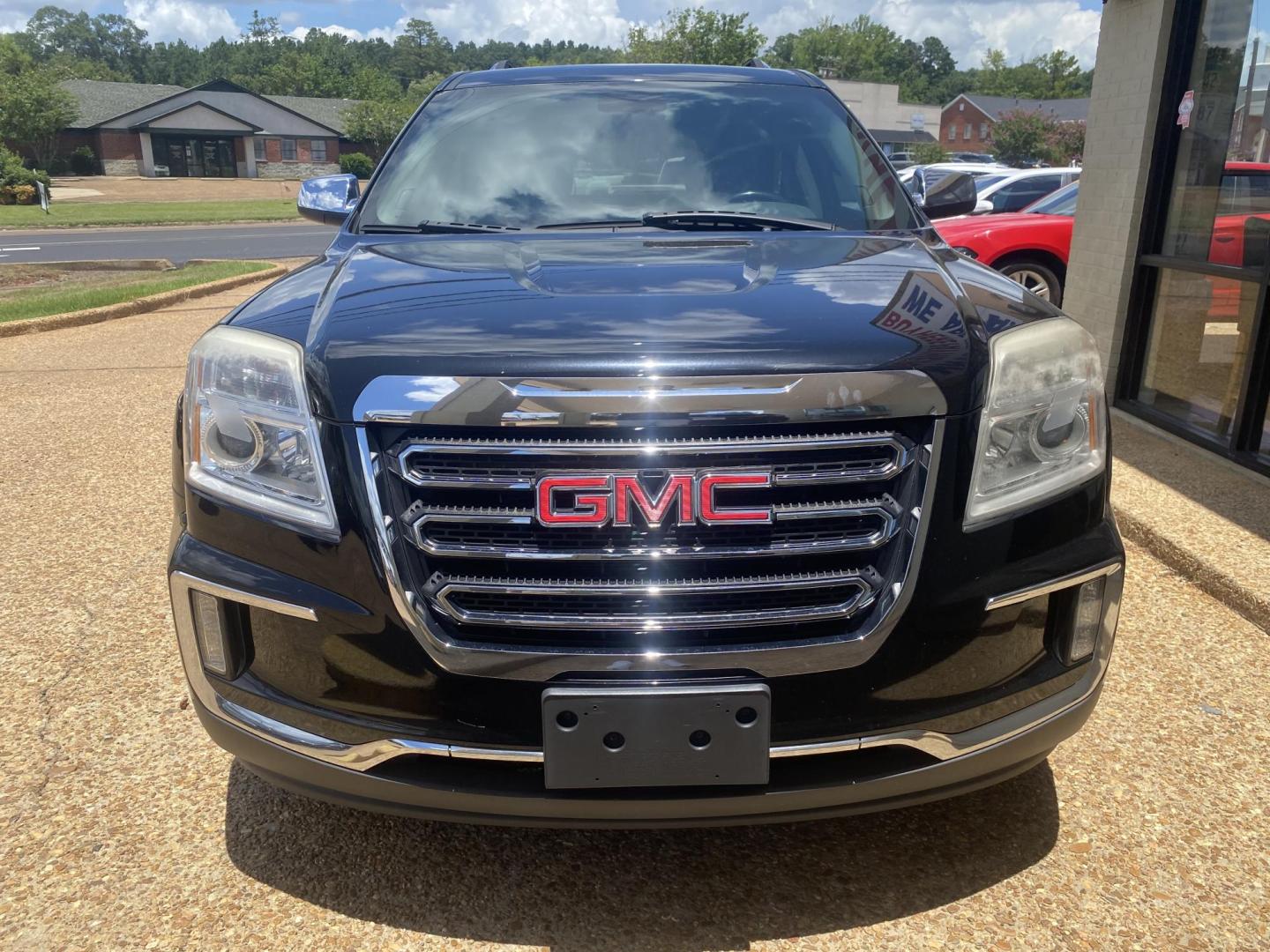 2017 BLACK GMC TERRAIN SLT (2GKALPEK6H6) , located at 922 W. Beacon St., Philadelphia, MS, 39350, (601) 650-3675, 32.770447, -89.127151 - Photo#1