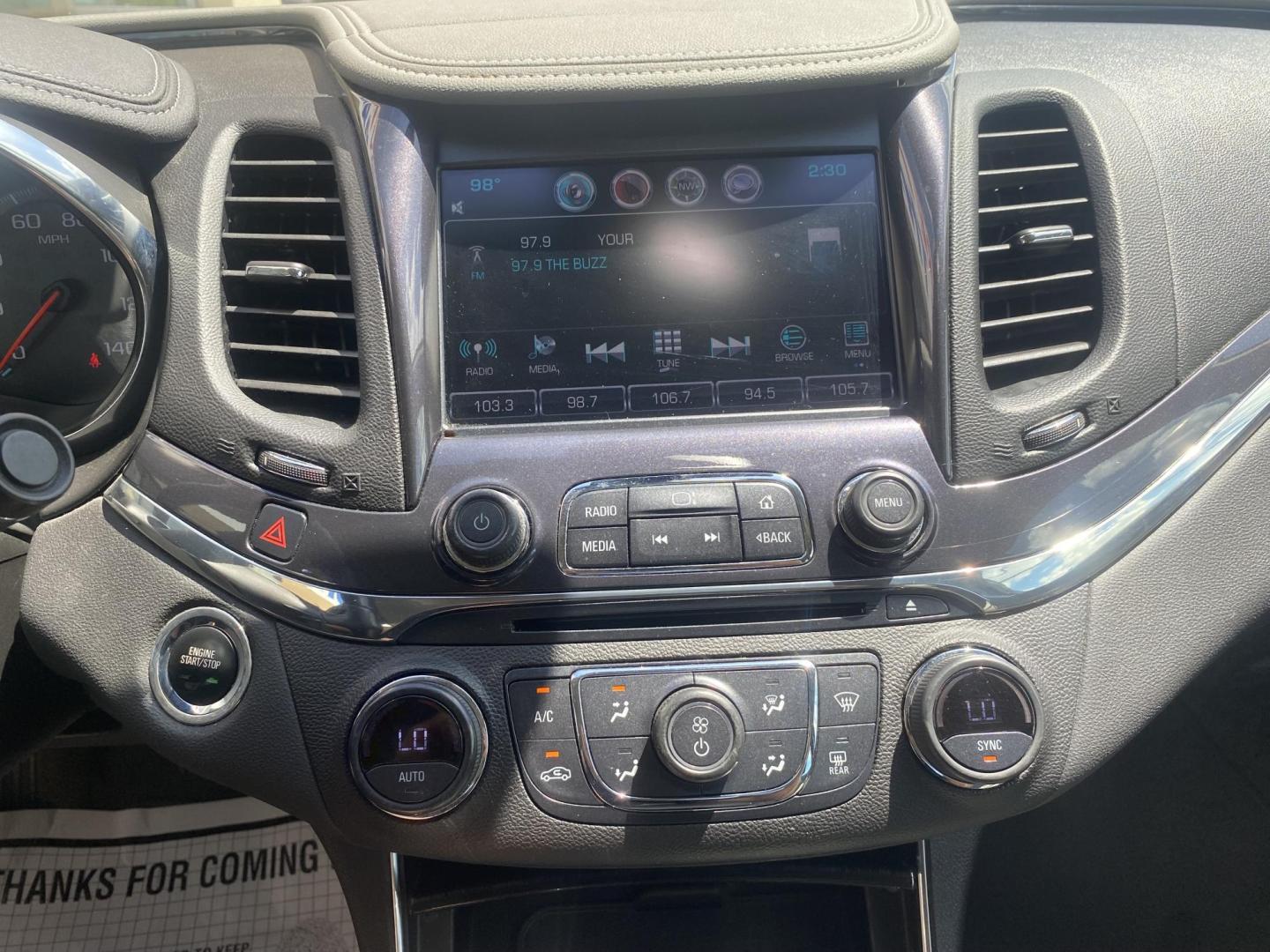2016 SILVER CHEVROLET IMPALA LT (2LT) (2G1115S37G9) , located at 922 W. Beacon St., Philadelphia, MS, 39350, (601) 650-3675, 32.770447, -89.127151 - Photo#17
