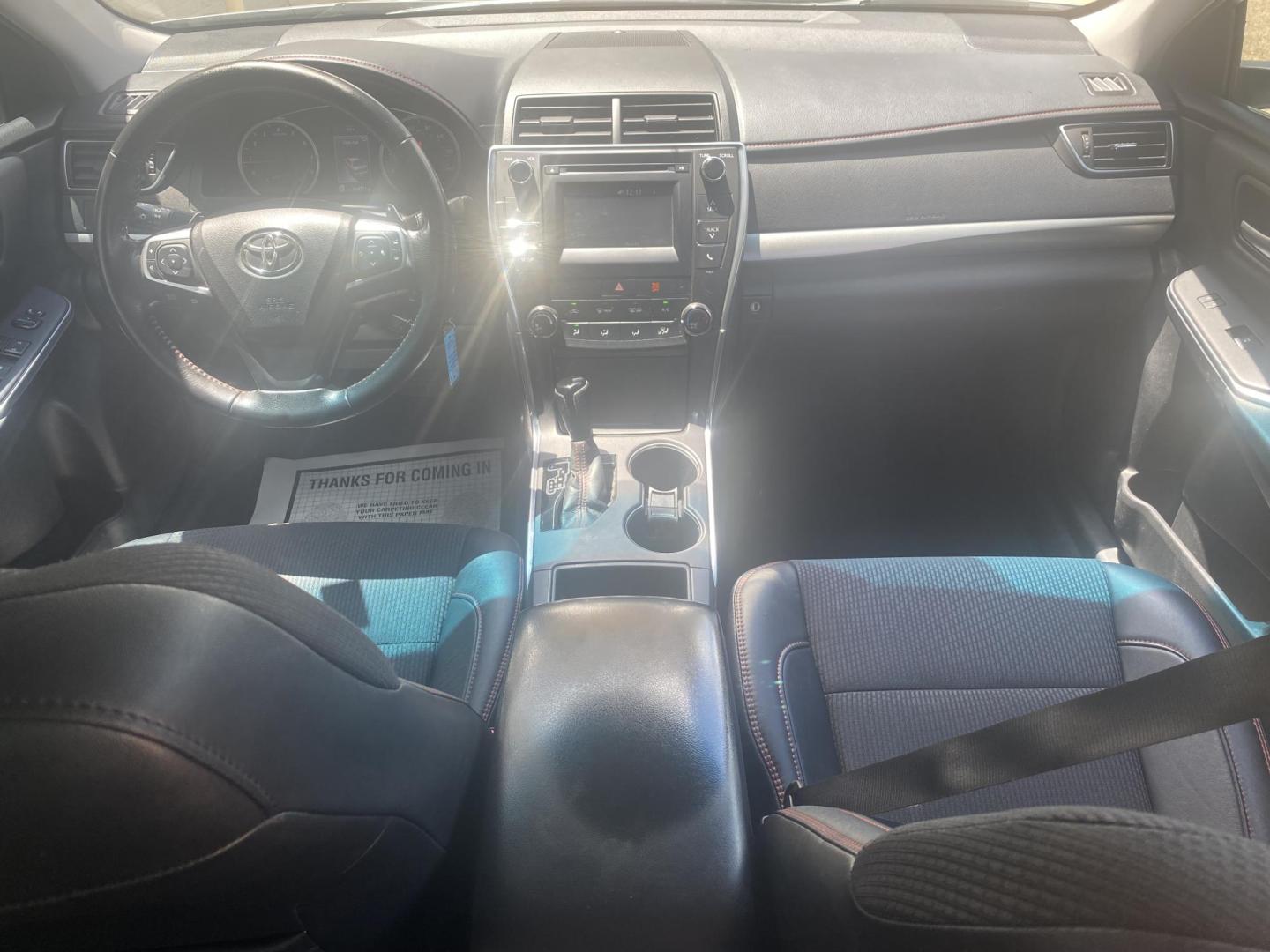 2016 SILVER TOYOTA CAMRY SE (4T1BF1FK9GU) , located at 922 W. Beacon St., Philadelphia, MS, 39350, (601) 650-3675, 32.770447, -89.127151 - Photo#16