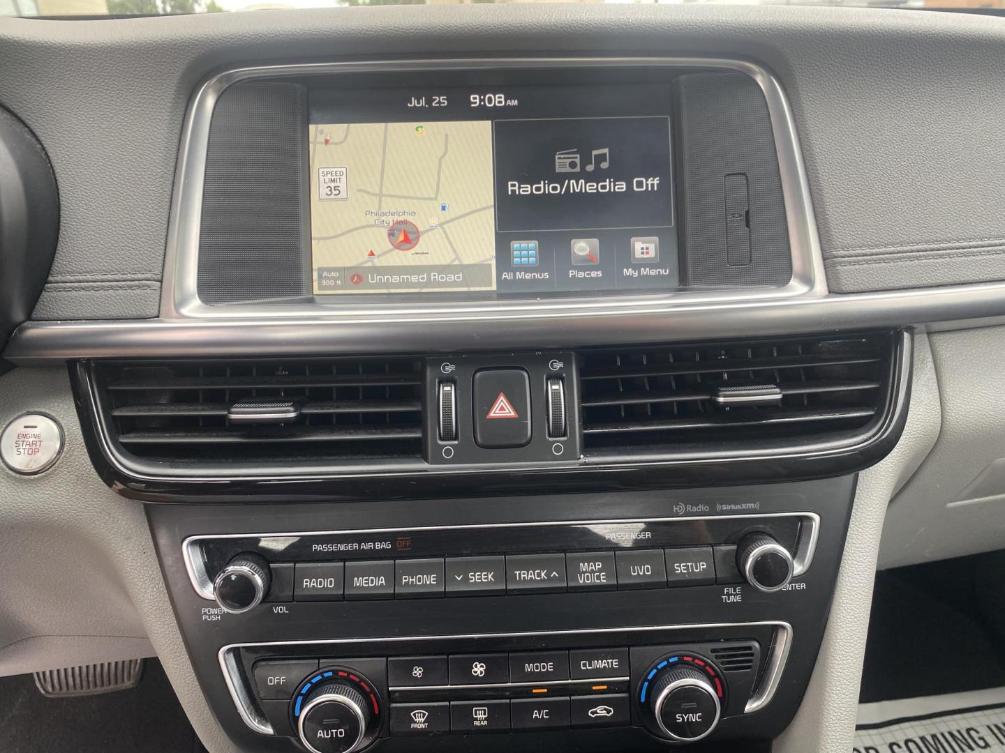 2016 GRAY KIA OPTIMA EX (5XXGU4L37GG) , located at 922 W. Beacon St., Philadelphia, MS, 39350, (601) 650-3675, 32.770447, -89.127151 - Photo#17