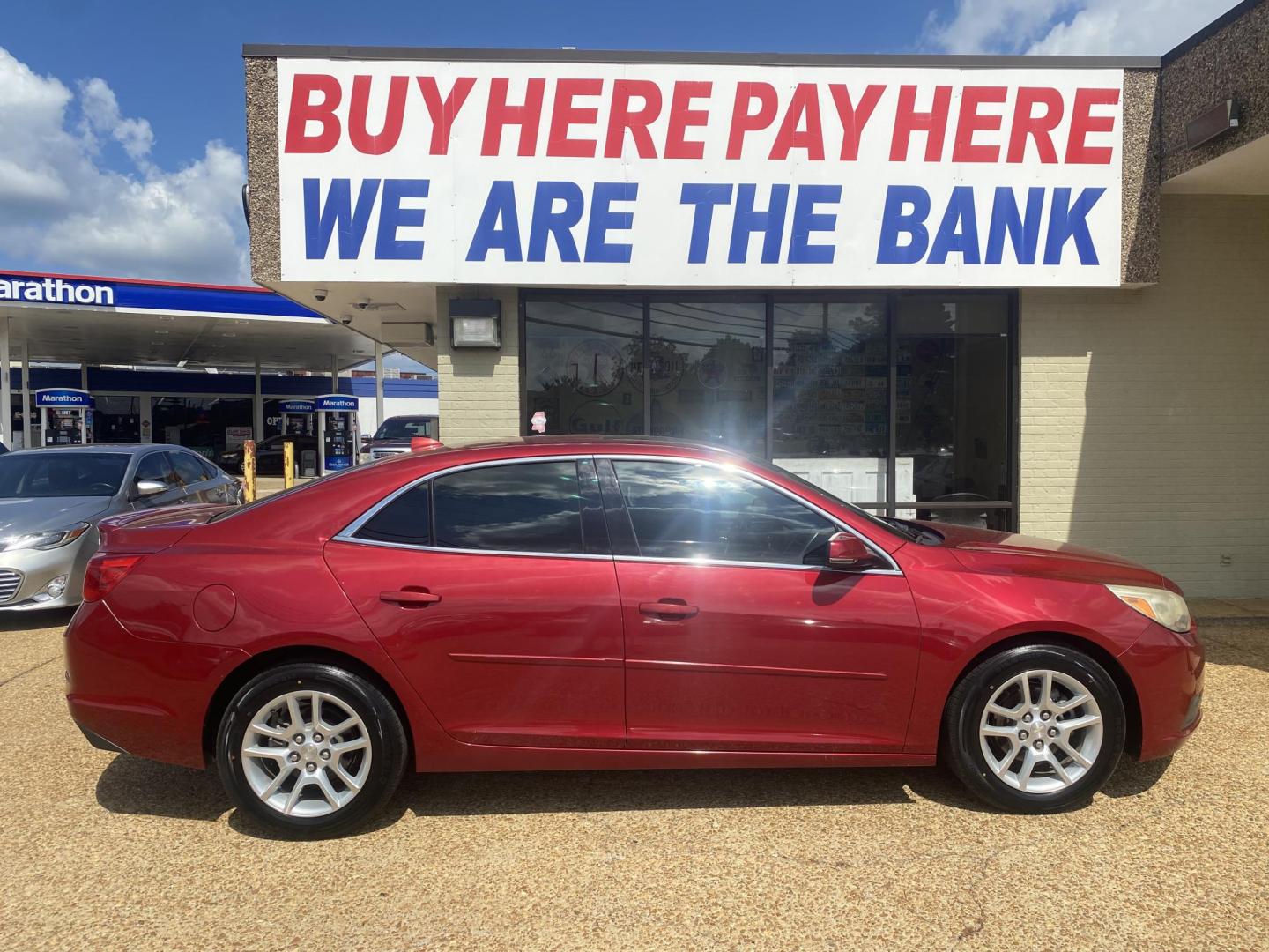 2014 RED CHEVROLET MALIBU 1LT (1G11C5SL6EF) , located at 922 W. Beacon St., Philadelphia, MS, 39350, (601) 650-3675, 32.770447, -89.127151 - Photo#6
