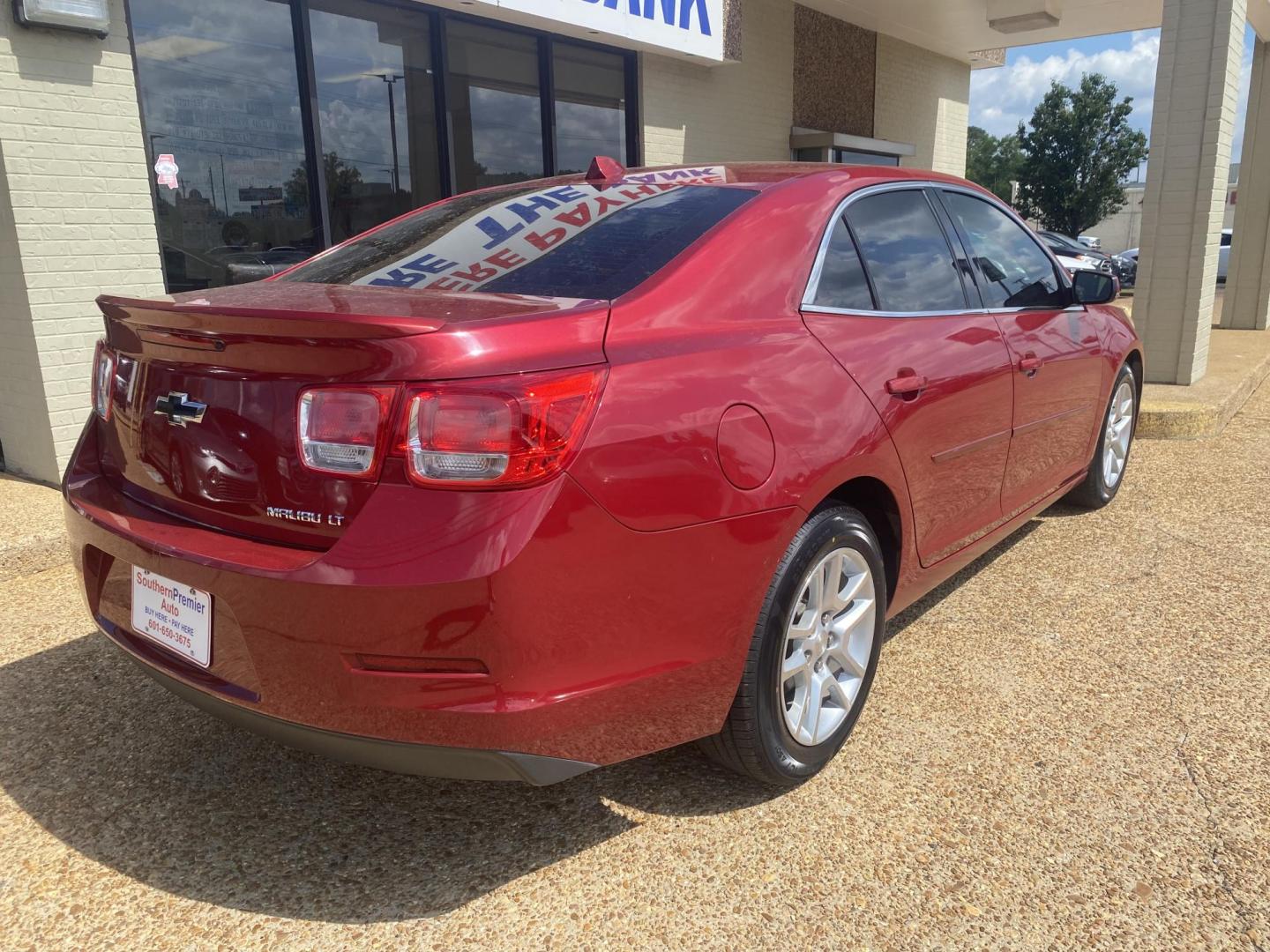 2014 RED CHEVROLET MALIBU 1LT (1G11C5SL6EF) , located at 922 W. Beacon St., Philadelphia, MS, 39350, (601) 650-3675, 32.770447, -89.127151 - Photo#5