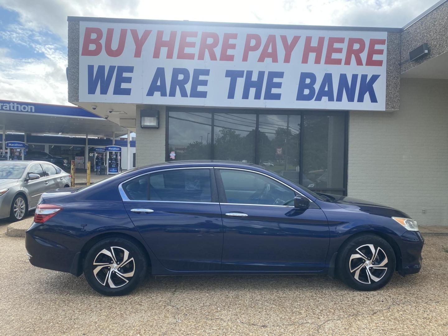 2016 BLUE HONDA ACCORD LX (1HGCR2F34GA) , located at 922 W. Beacon St., Philadelphia, MS, 39350, (601) 650-3675, 32.770447, -89.127151 - Photo#6