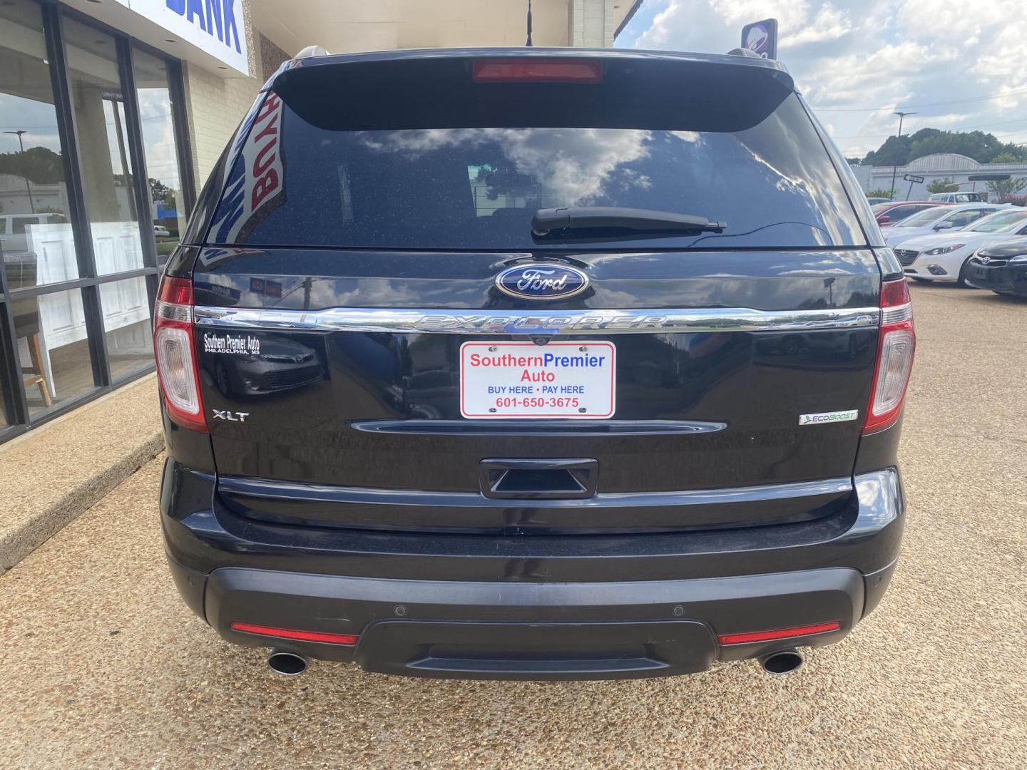 2013 BLACK FORD EXPLORER XLT (1FM5K7D97DG) , located at 922 W. Beacon St., Philadelphia, MS, 39350, (601) 650-3675, 32.770447, -89.127151 - Photo#4