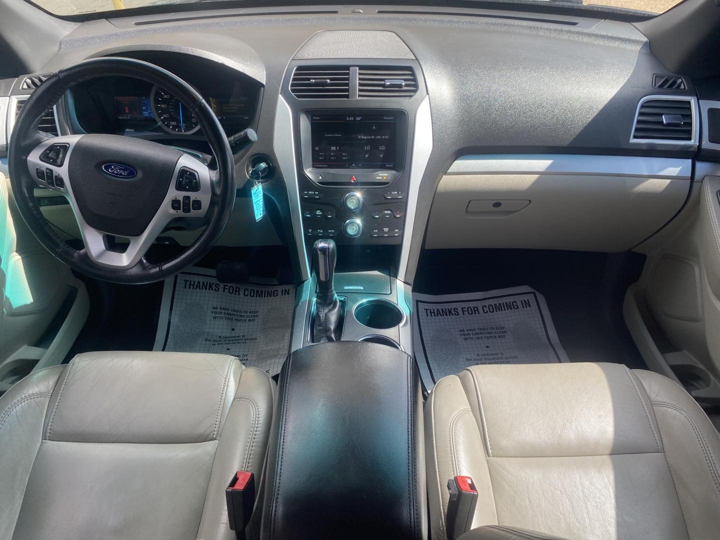 2013 BLACK FORD EXPLORER XLT (1FM5K7D97DG) , located at 922 W. Beacon St., Philadelphia, MS, 39350, (601) 650-3675, 32.770447, -89.127151 - Photo#16