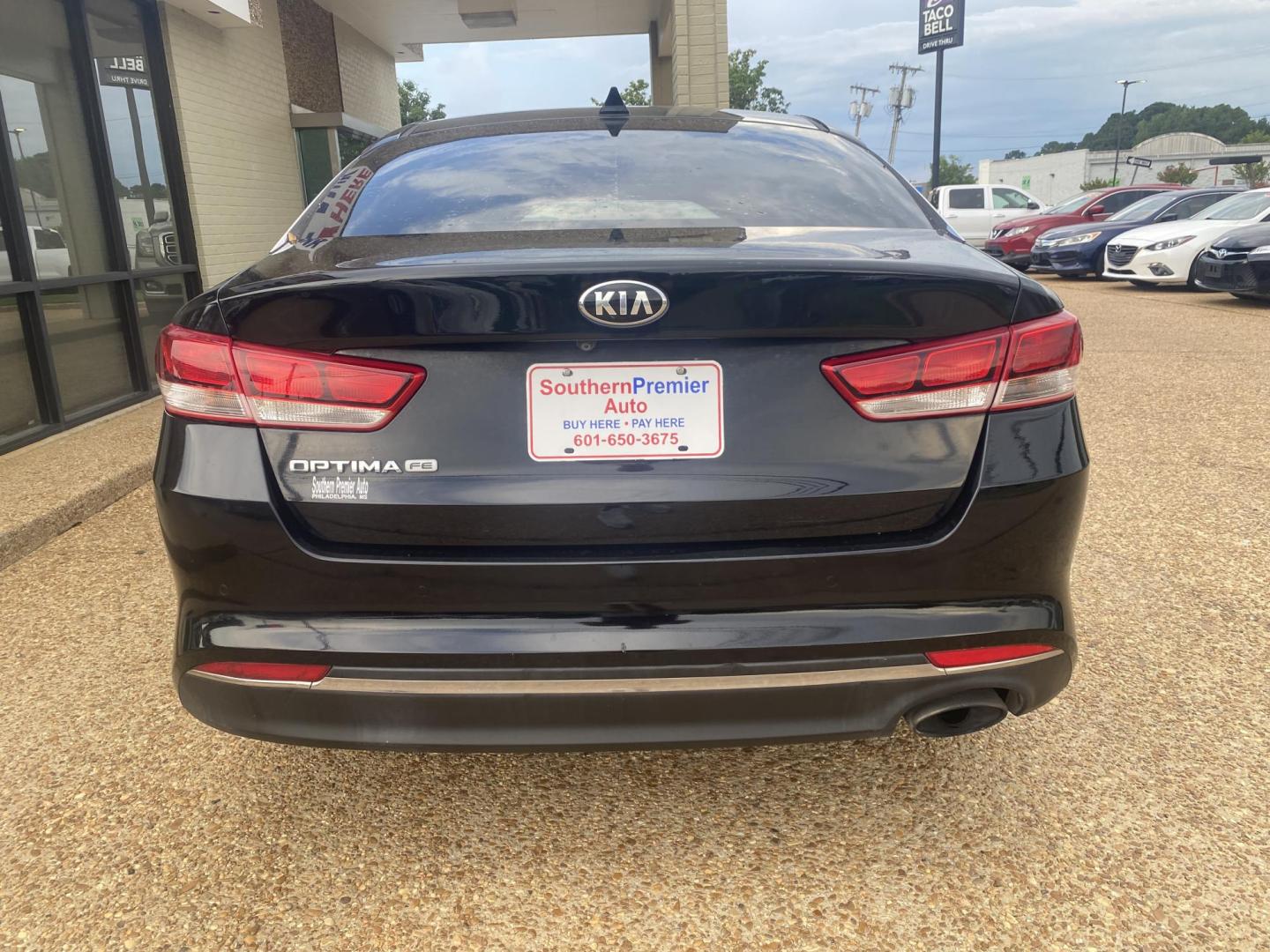 2017 BLACK KIA OPTIMA LX (5XXGT4L36HG) , located at 922 W. Beacon St., Philadelphia, MS, 39350, (601) 650-3675, 32.770447, -89.127151 - Photo#4