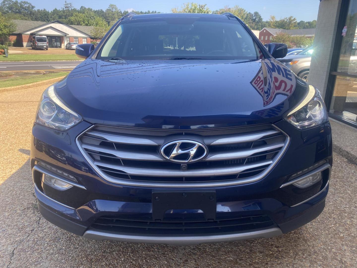 2017 BLUE HYUNDAI SANTA FE SPORT 2.0T (5XYZW4LA9HG) , located at 922 W. Beacon St., Philadelphia, MS, 39350, (601) 650-3675, 32.770447, -89.127151 - Photo#1