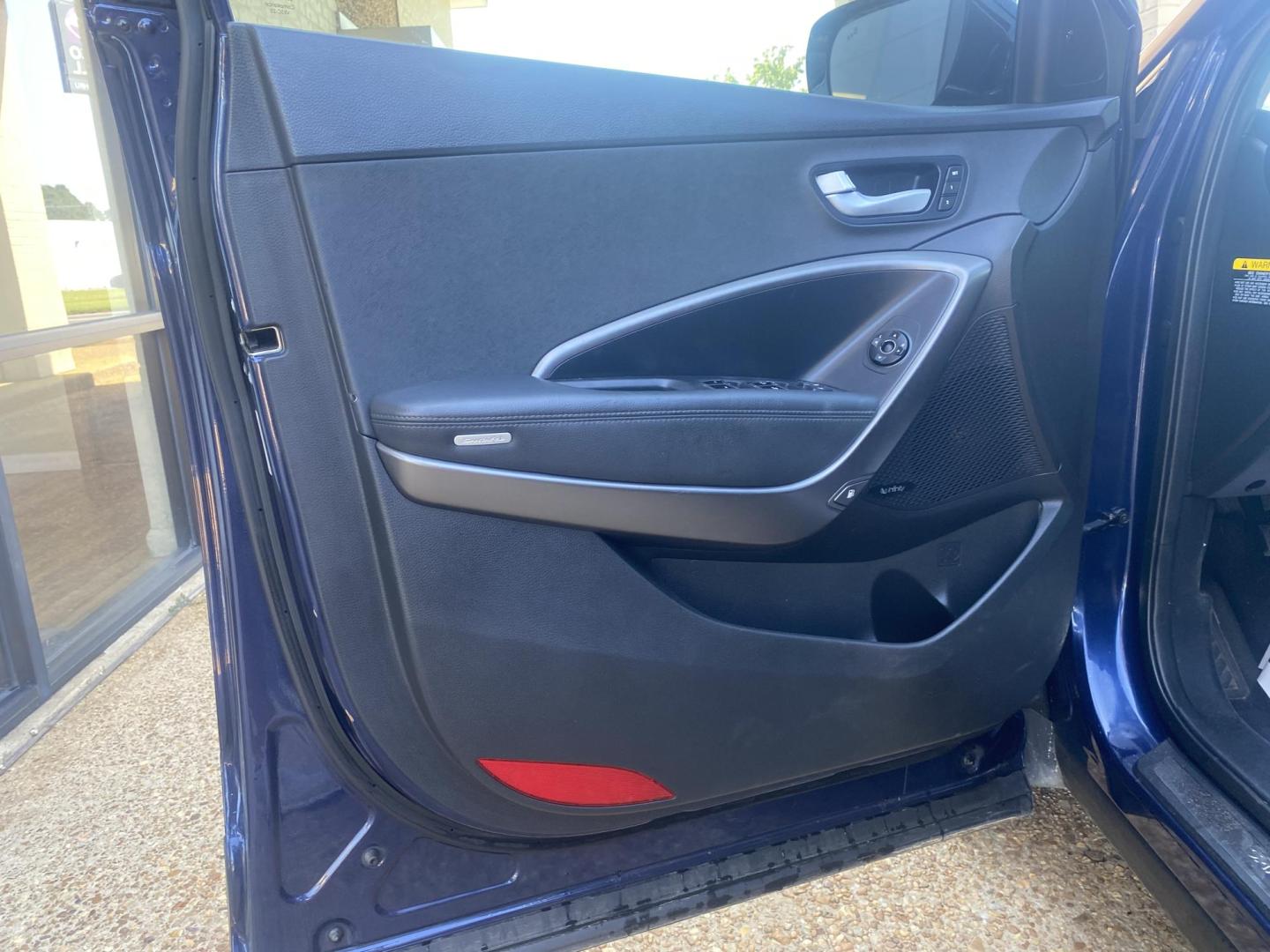 2017 BLUE HYUNDAI SANTA FE SPORT 2.0T (5XYZW4LA9HG) , located at 922 W. Beacon St., Philadelphia, MS, 39350, (601) 650-3675, 32.770447, -89.127151 - Photo#8