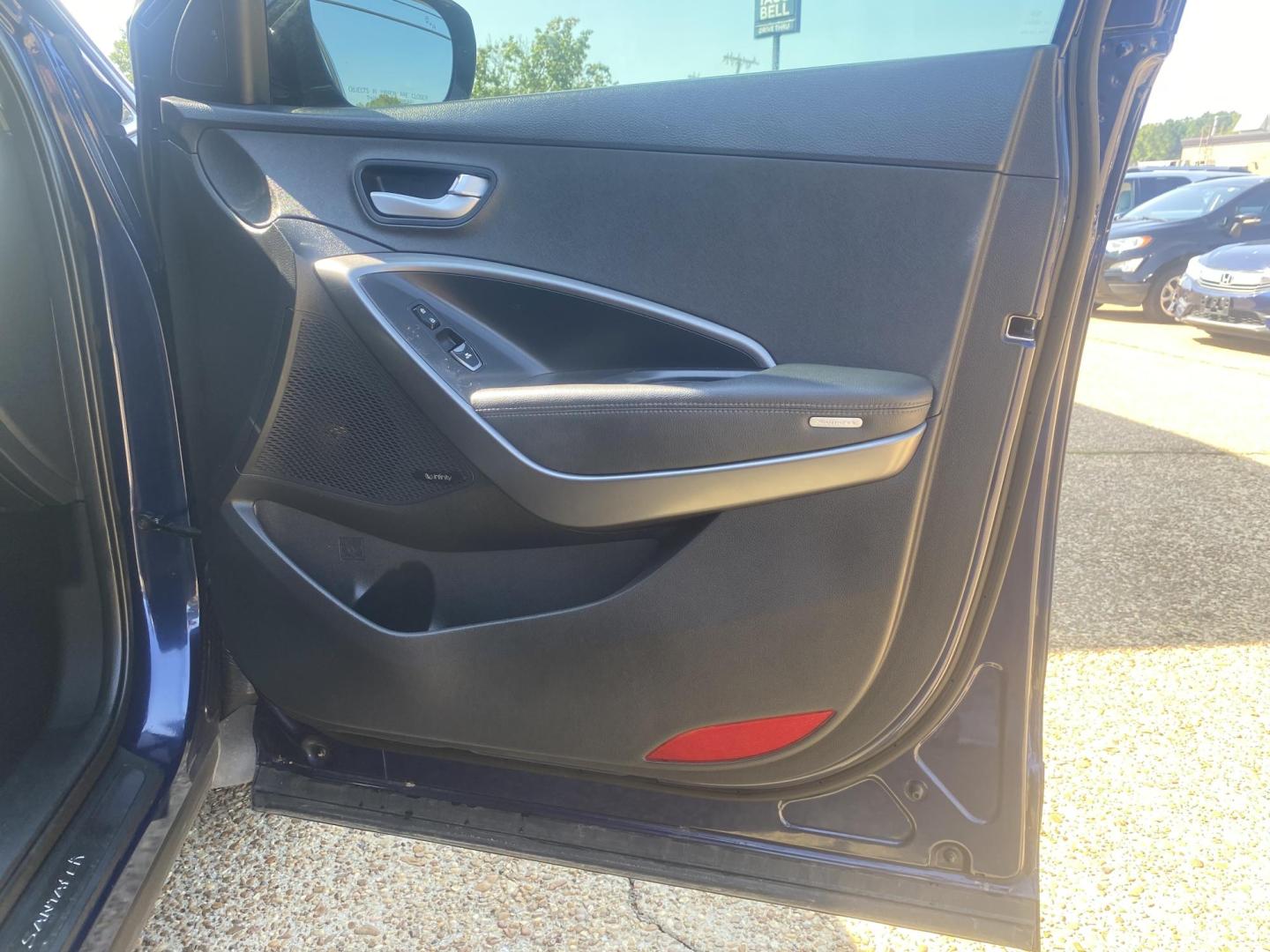 2017 BLUE HYUNDAI SANTA FE SPORT 2.0T (5XYZW4LA9HG) , located at 922 W. Beacon St., Philadelphia, MS, 39350, (601) 650-3675, 32.770447, -89.127151 - Photo#11