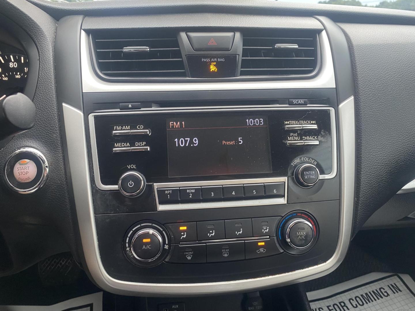 2017 WHITE NISSAN ALTIMA SR (1N4AL3AP9HC) , located at 922 W. Beacon St., Philadelphia, MS, 39350, (601) 650-3675, 32.770447, -89.127151 - Photo#17