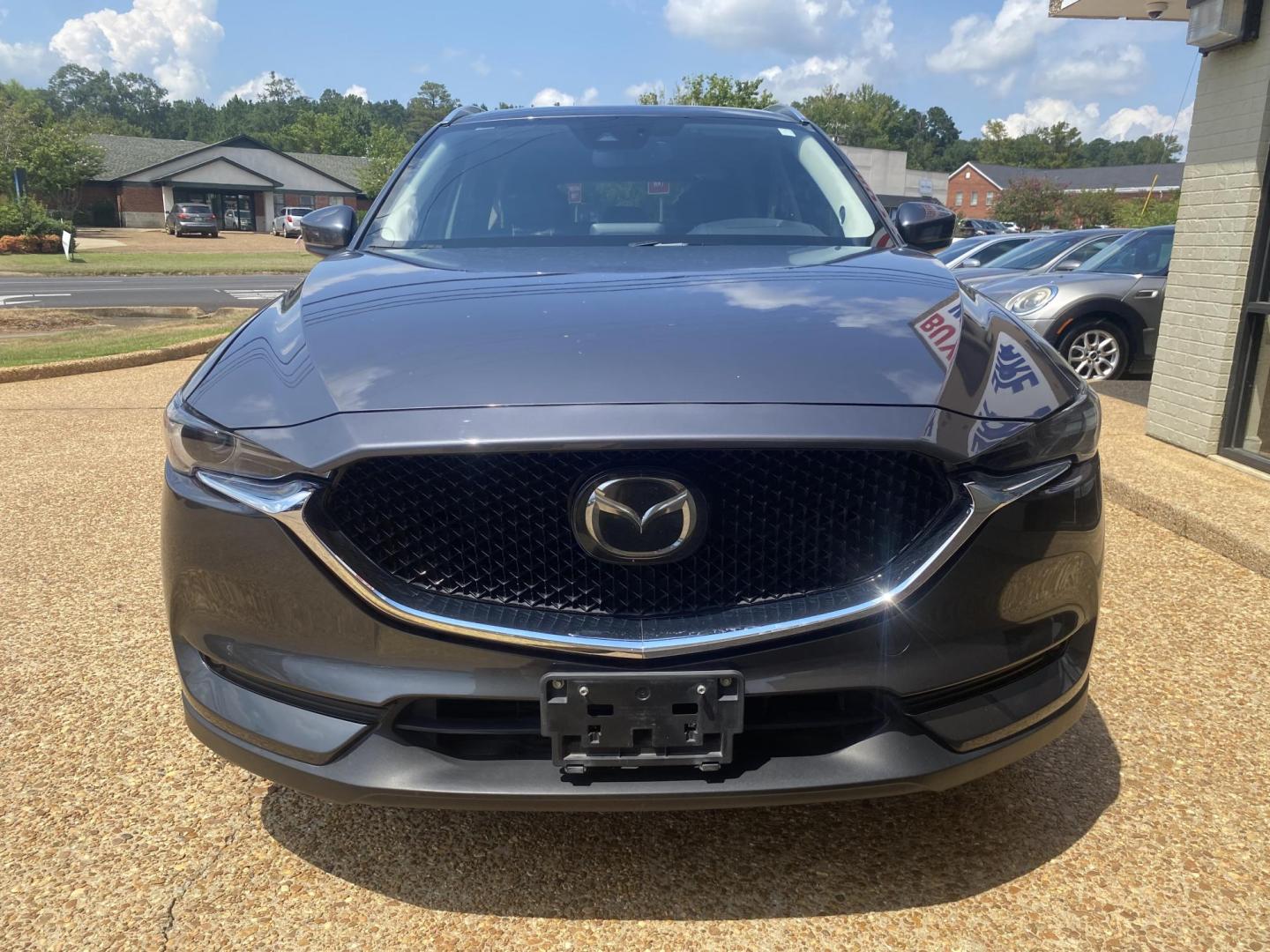 2019 GRAY MAZDA CX-5 GRAND TOURING (JM3KFADM7K1) , located at 922 W. Beacon St., Philadelphia, MS, 39350, (601) 650-3675, 32.770447, -89.127151 - Photo#1