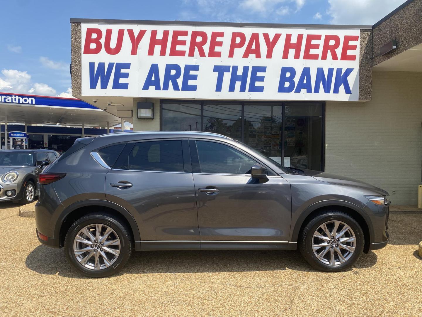 2019 GRAY MAZDA CX-5 GRAND TOURING (JM3KFADM7K1) , located at 922 W. Beacon St., Philadelphia, MS, 39350, (601) 650-3675, 32.770447, -89.127151 - Photo#6