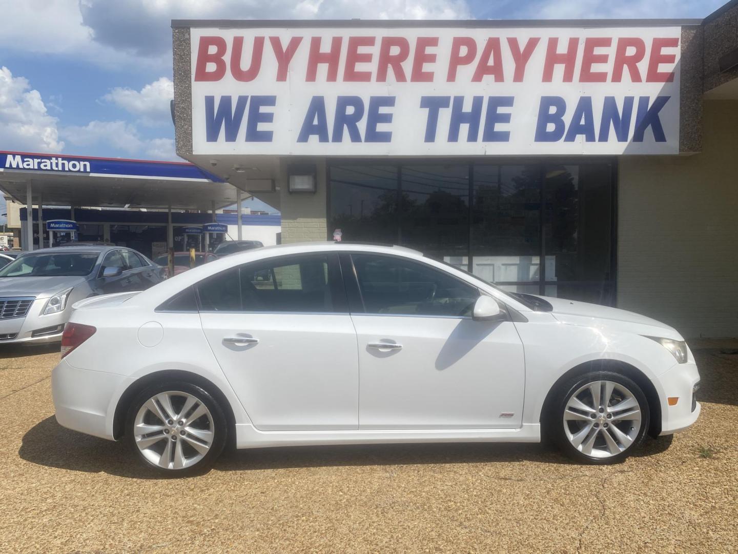 2016 WHITE CHEVROLET CRUZE LIMITED LTZ (1G1PG5SB0G7) , located at 922 W. Beacon St., Philadelphia, MS, 39350, (601) 650-3675, 32.770447, -89.127151 - Photo#6