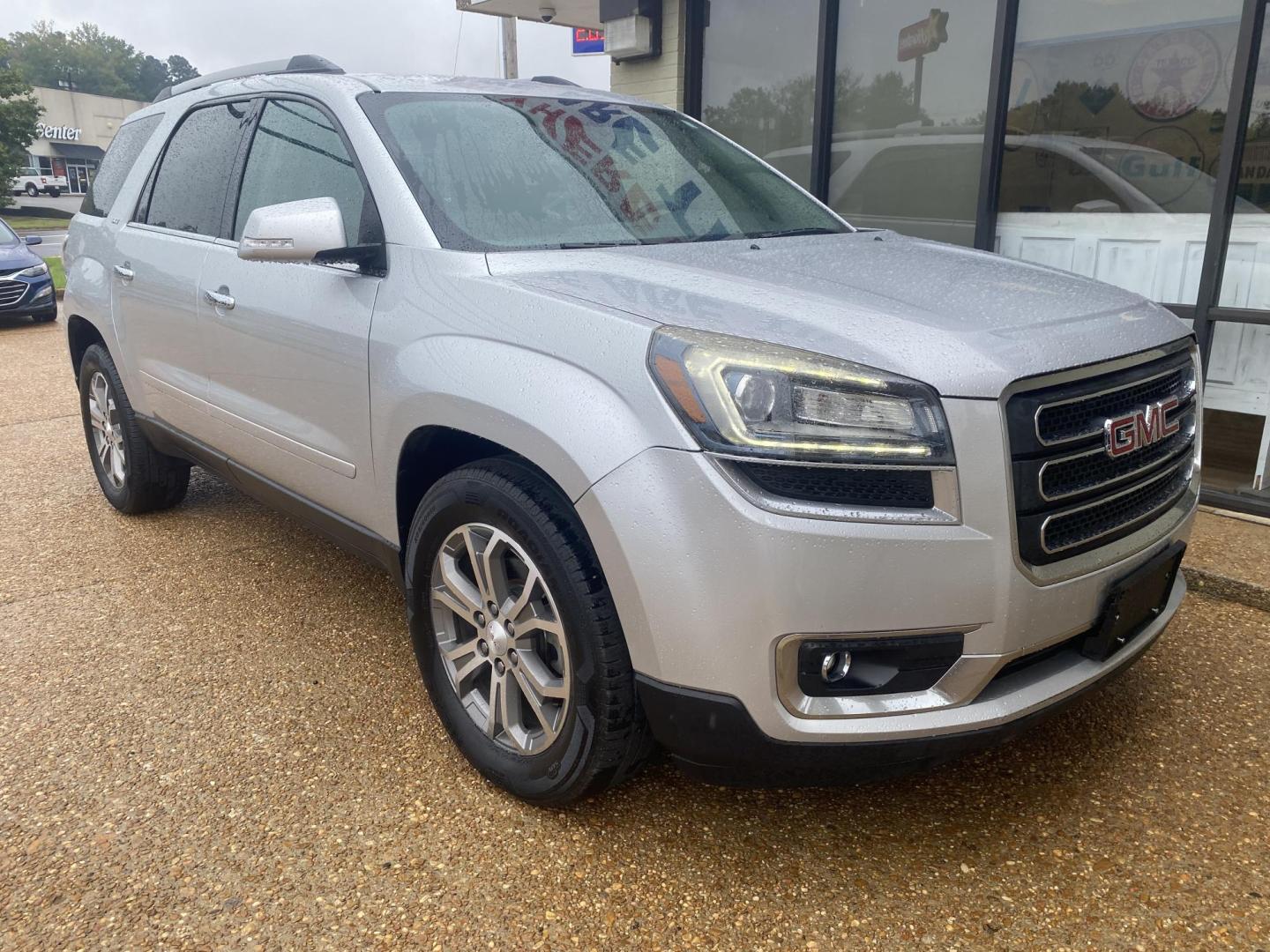 2016 SILVER GMC ACADIA SLT1 (1GKKRRKD7GJ) , located at 922 W. Beacon St., Philadelphia, MS, 39350, (601) 650-3675, 32.770447, -89.127151 - Photo#0