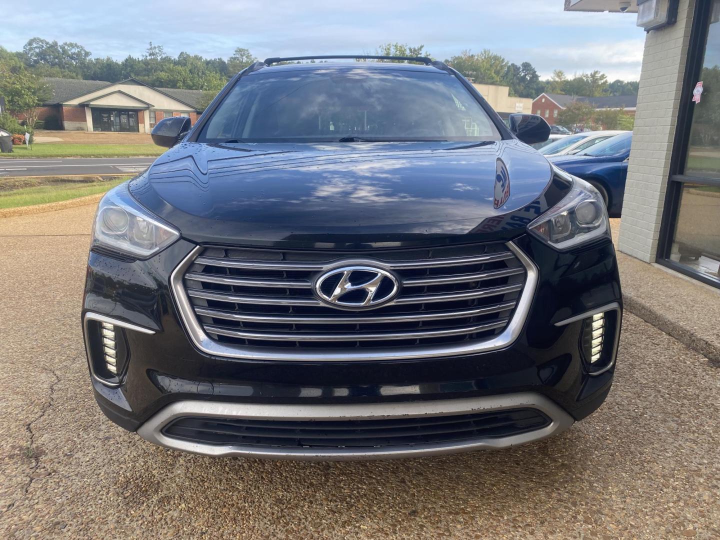 2017 BLACK HYUNDAI SANTA FE XL SE (KM8SM4HF4HU) , located at 922 W. Beacon St., Philadelphia, MS, 39350, (601) 650-3675, 32.770447, -89.127151 - Photo#1