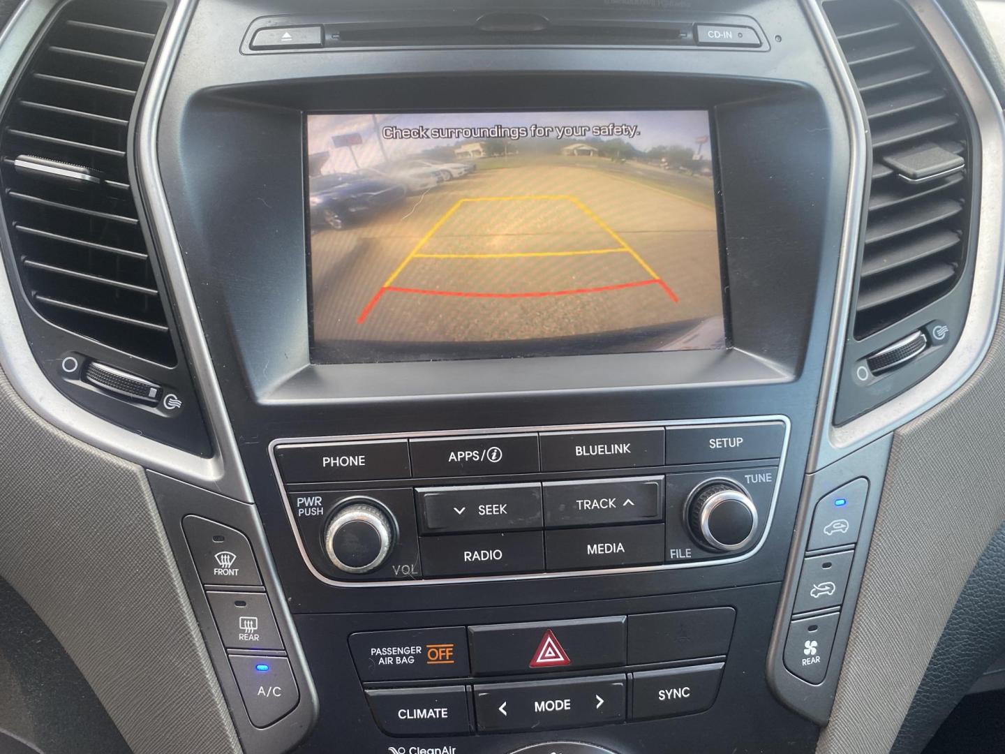 2017 BLACK HYUNDAI SANTA FE XL SE (KM8SM4HF4HU) , located at 922 W. Beacon St., Philadelphia, MS, 39350, (601) 650-3675, 32.770447, -89.127151 - Photo#18