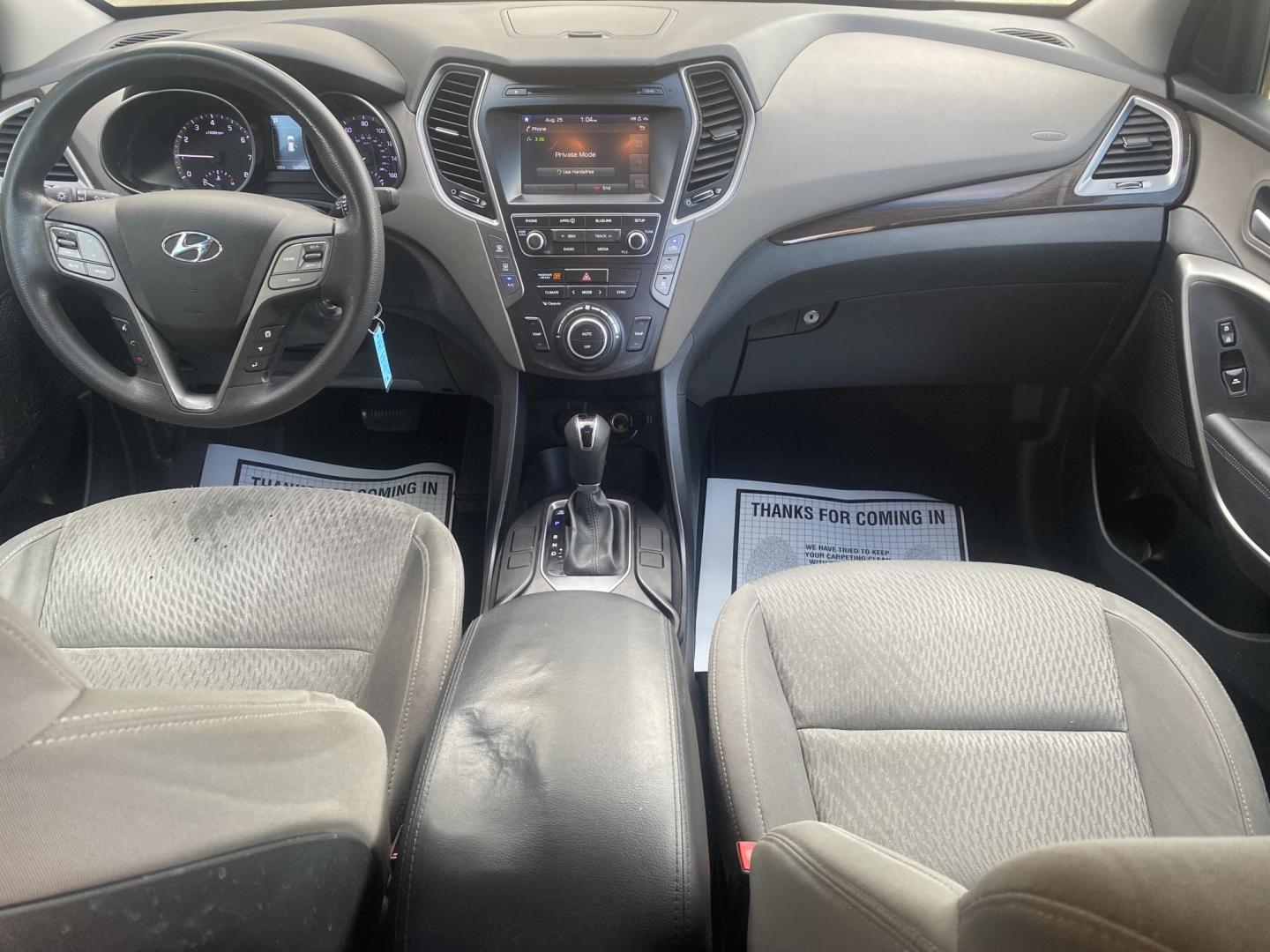 2017 BLACK HYUNDAI SANTA FE XL SE (KM8SM4HF4HU) , located at 922 W. Beacon St., Philadelphia, MS, 39350, (601) 650-3675, 32.770447, -89.127151 - Photo#16