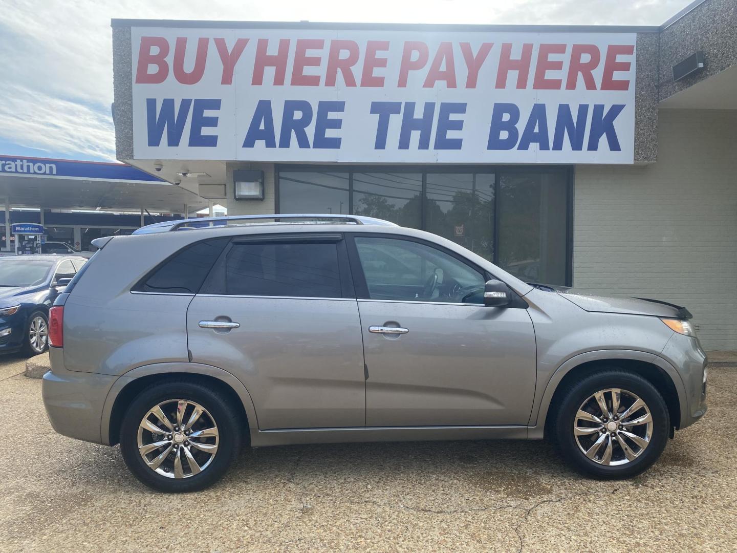 2013 SILVER KIA SORENTO SX (5XYKW4A29DG) , located at 922 W. Beacon St., Philadelphia, MS, 39350, (601) 650-3675, 32.770447, -89.127151 - Photo#6