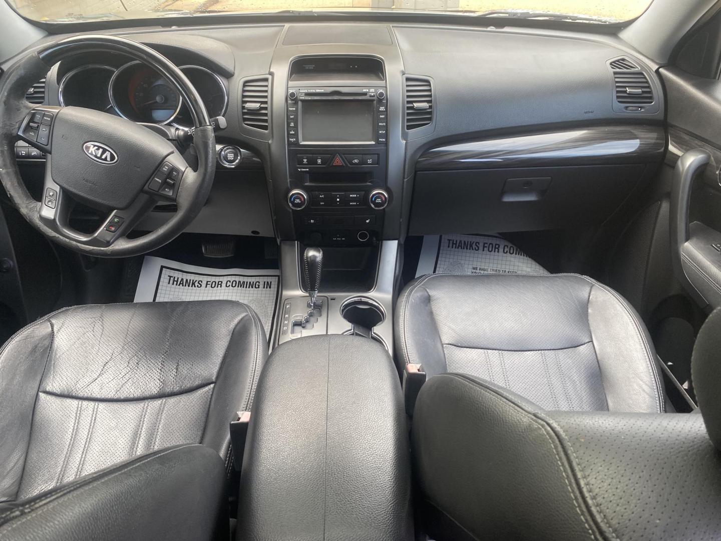 2013 SILVER KIA SORENTO SX (5XYKW4A29DG) , located at 922 W. Beacon St., Philadelphia, MS, 39350, (601) 650-3675, 32.770447, -89.127151 - Photo#16