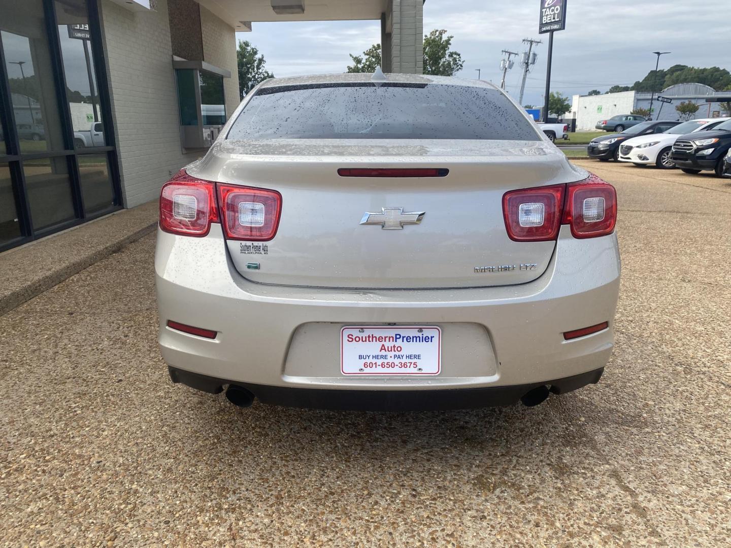 2014 GOLD CHEVROLET MALIBU LTZ (1G11H5SL7EF) , located at 922 W. Beacon St., Philadelphia, MS, 39350, (601) 650-3675, 32.770447, -89.127151 - Photo#4