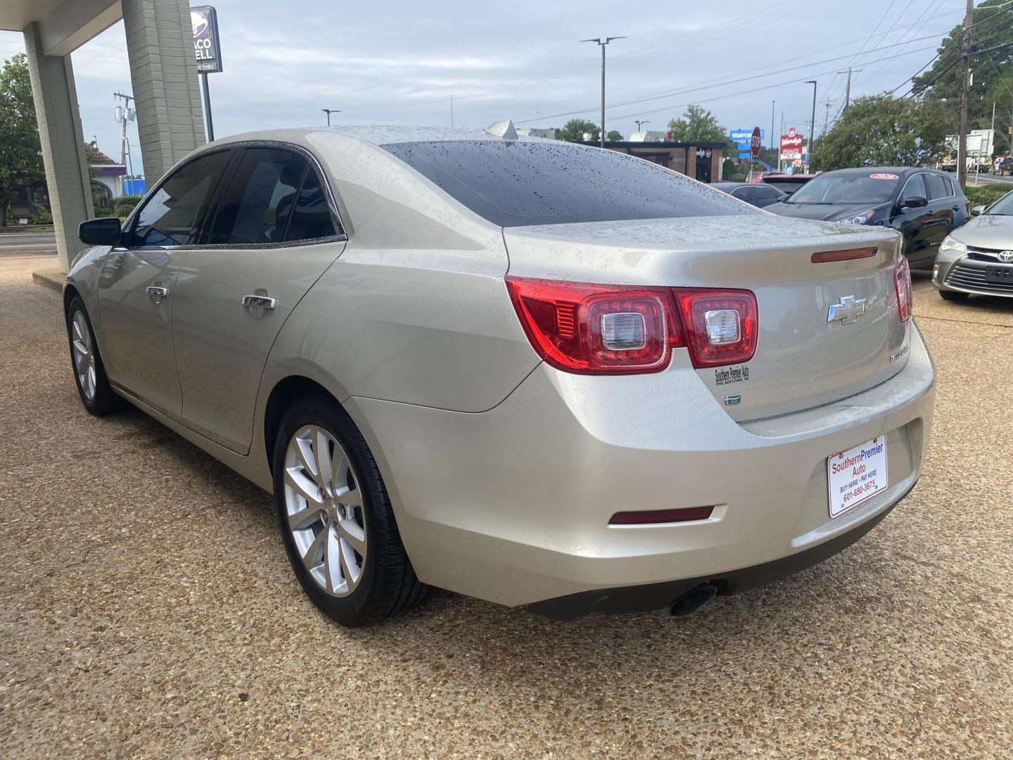 2014 GOLD CHEVROLET MALIBU LTZ (1G11H5SL7EF) , located at 922 W. Beacon St., Philadelphia, MS, 39350, (601) 650-3675, 32.770447, -89.127151 - Photo#3