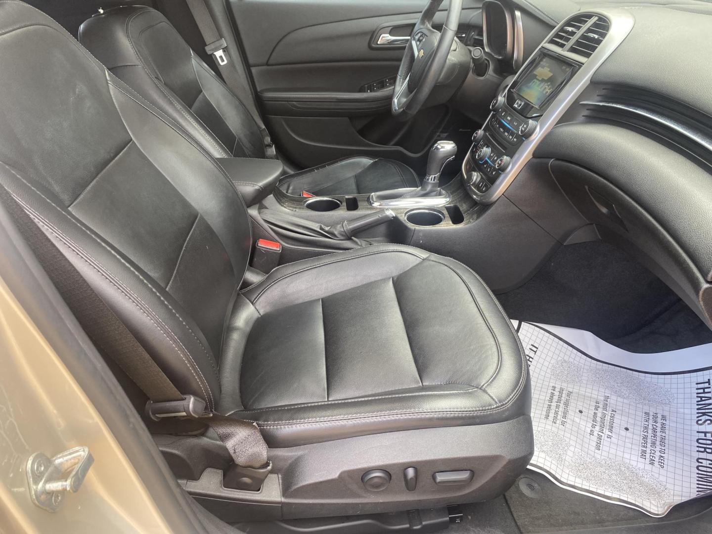 2014 GOLD CHEVROLET MALIBU LTZ (1G11H5SL7EF) , located at 922 W. Beacon St., Philadelphia, MS, 39350, (601) 650-3675, 32.770447, -89.127151 - Photo#10