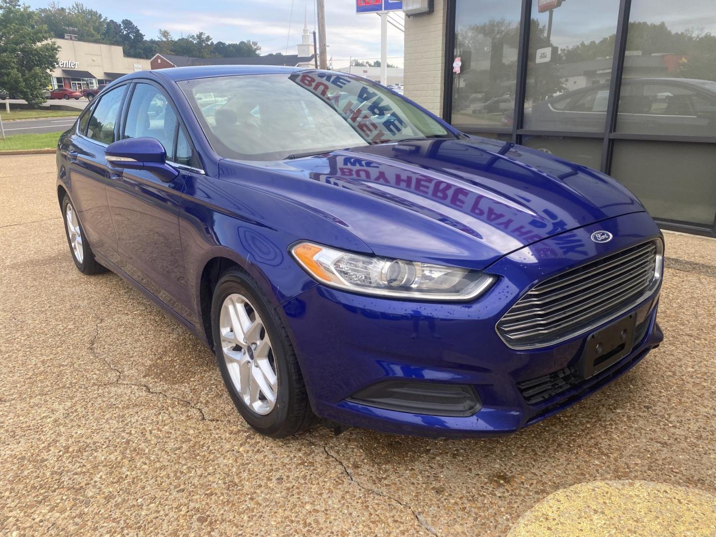 2014 BLUE FORD FUSION SE (1FA6P0H79E5) , located at 922 W. Beacon St., Philadelphia, MS, 39350, (601) 650-3675, 32.770447, -89.127151 - Photo#0