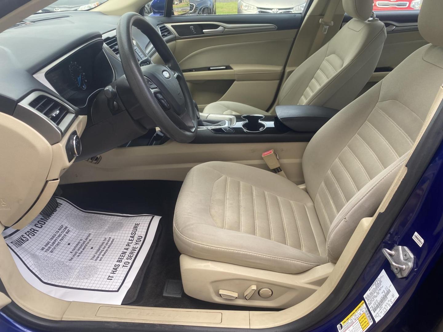 2014 BLUE FORD FUSION SE (1FA6P0H79E5) , located at 922 W. Beacon St., Philadelphia, MS, 39350, (601) 650-3675, 32.770447, -89.127151 - Photo#9
