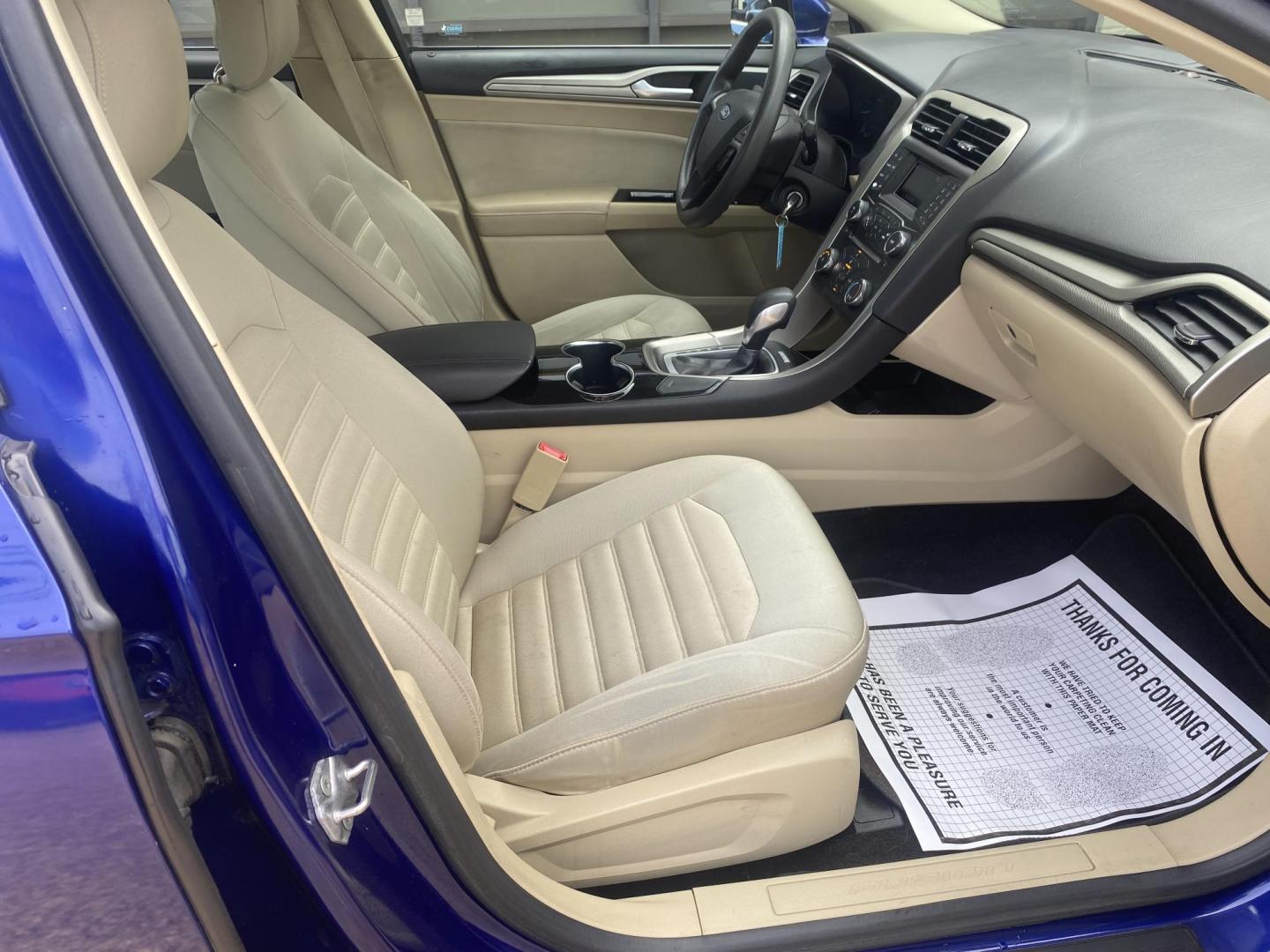 2014 BLUE FORD FUSION SE (1FA6P0H79E5) , located at 922 W. Beacon St., Philadelphia, MS, 39350, (601) 650-3675, 32.770447, -89.127151 - Photo#10