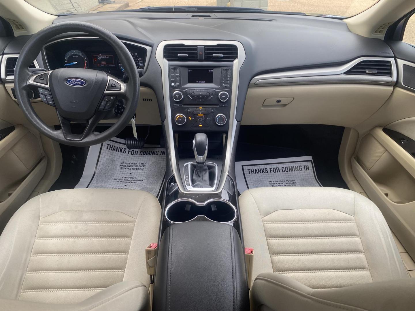 2014 BLUE FORD FUSION SE (1FA6P0H79E5) , located at 922 W. Beacon St., Philadelphia, MS, 39350, (601) 650-3675, 32.770447, -89.127151 - Photo#16