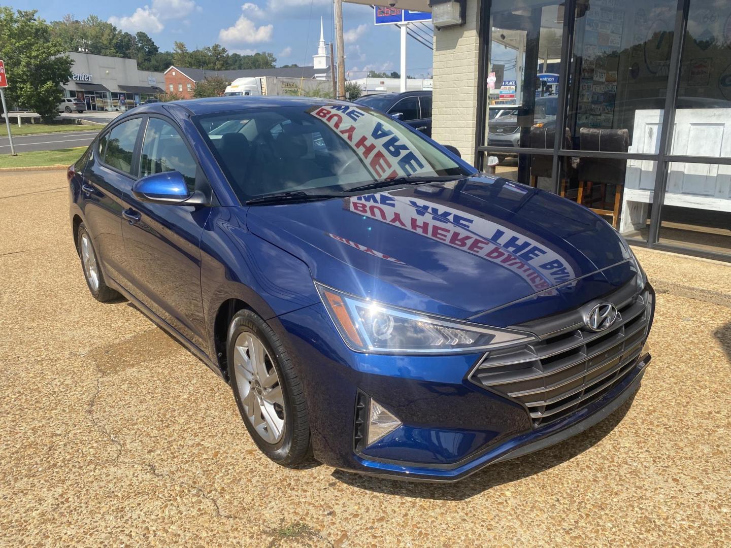 2020 BLUE HYUNDAI ELANTRA LIMITED; SEL (5NPD84LF0LH) , located at 922 W. Beacon St., Philadelphia, MS, 39350, (601) 650-3675, 32.770447, -89.127151 - Photo#0
