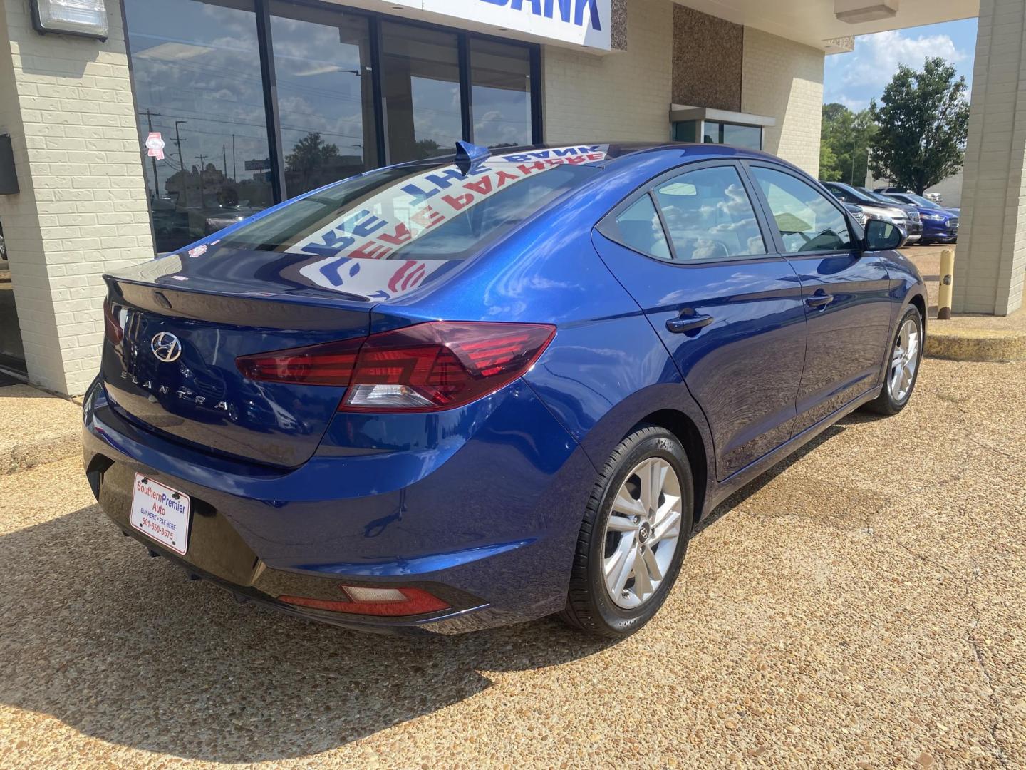 2020 BLUE HYUNDAI ELANTRA LIMITED; SEL (5NPD84LF0LH) , located at 922 W. Beacon St., Philadelphia, MS, 39350, (601) 650-3675, 32.770447, -89.127151 - Photo#5