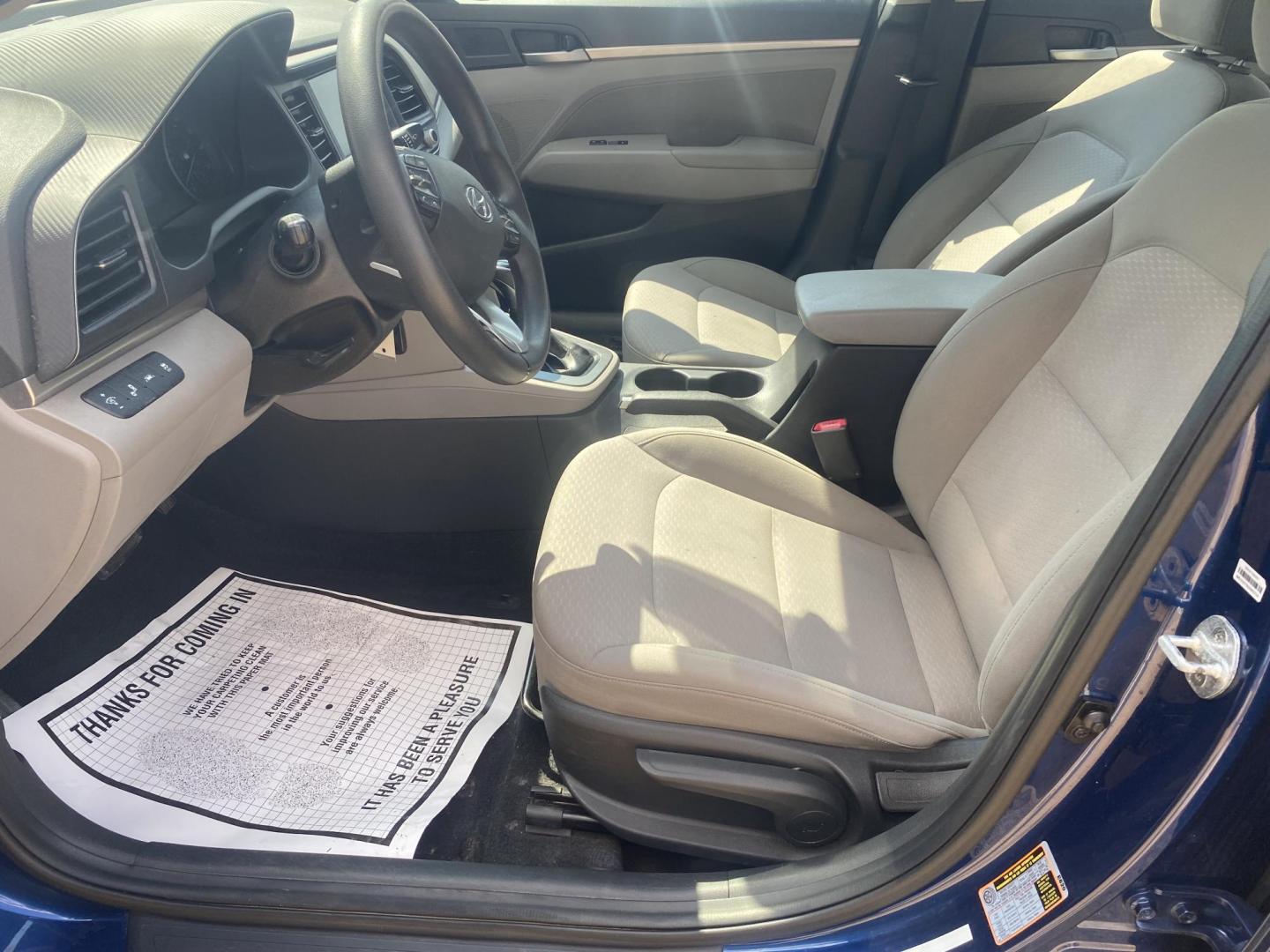 2020 BLUE HYUNDAI ELANTRA LIMITED; SEL (5NPD84LF0LH) , located at 922 W. Beacon St., Philadelphia, MS, 39350, (601) 650-3675, 32.770447, -89.127151 - Photo#9