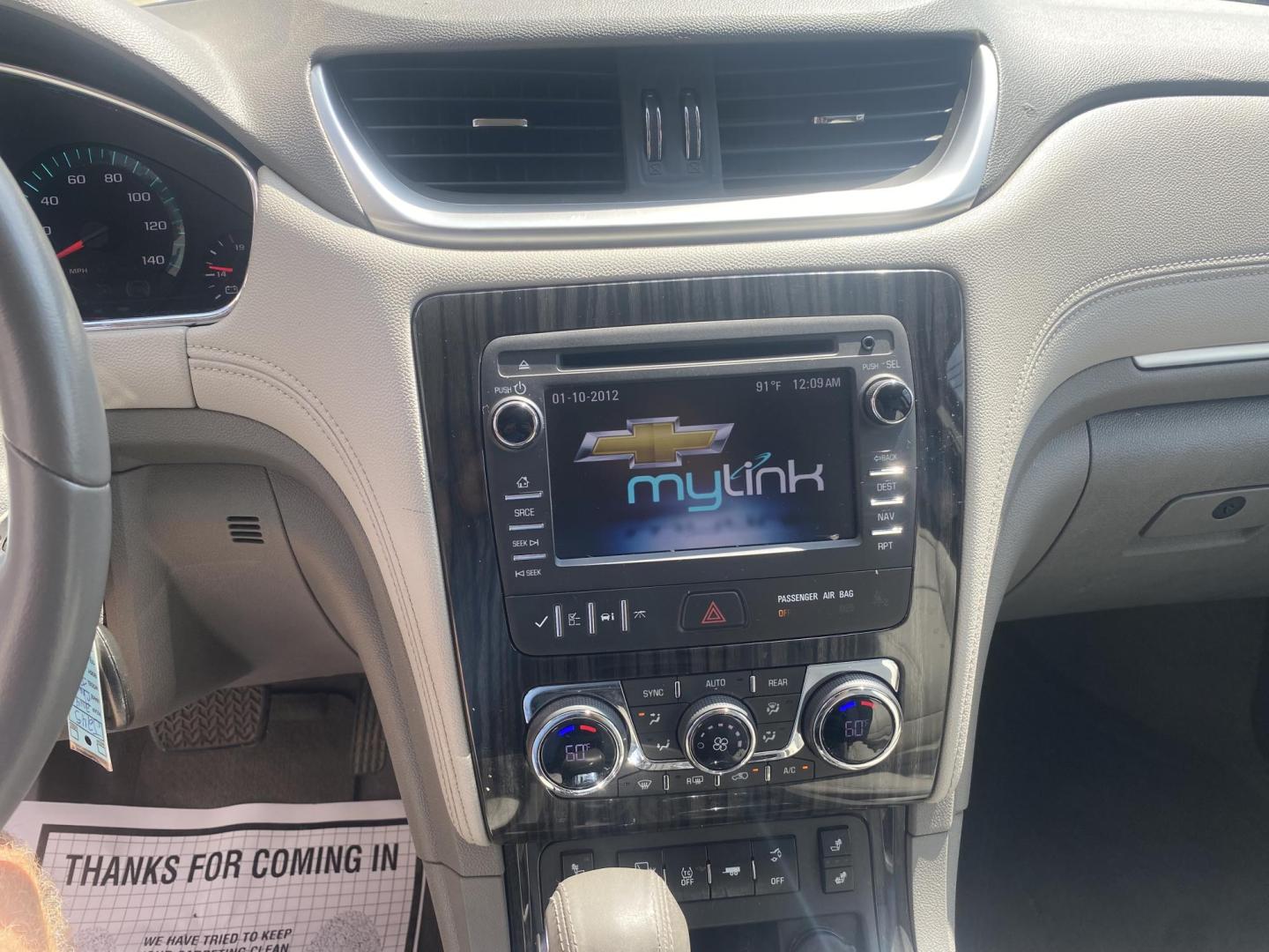 2014 GRAY CHEVROLET TRAVERSE 2LT (1GNKRHKD3EJ) , located at 922 W. Beacon St., Philadelphia, MS, 39350, (601) 650-3675, 32.770447, -89.127151 - Photo#17