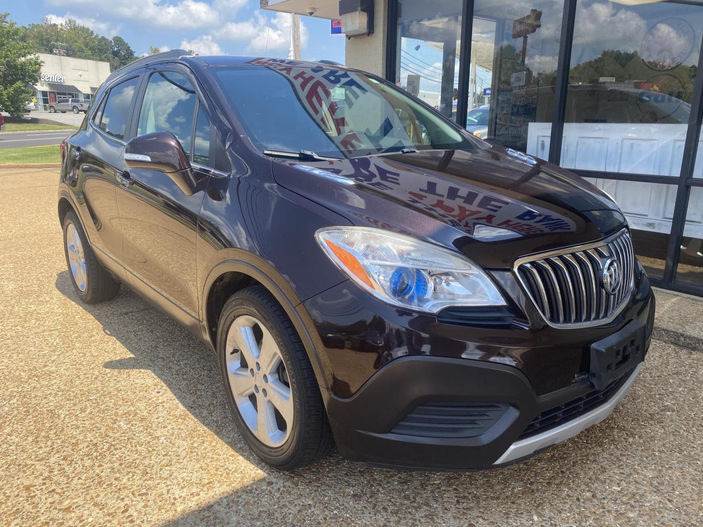 2016 BROWN BUICK ENCORE BASE (KL4CJASB9GB) , located at 922 W. Beacon St., Philadelphia, MS, 39350, (601) 650-3675, 32.770447, -89.127151 - Photo#0