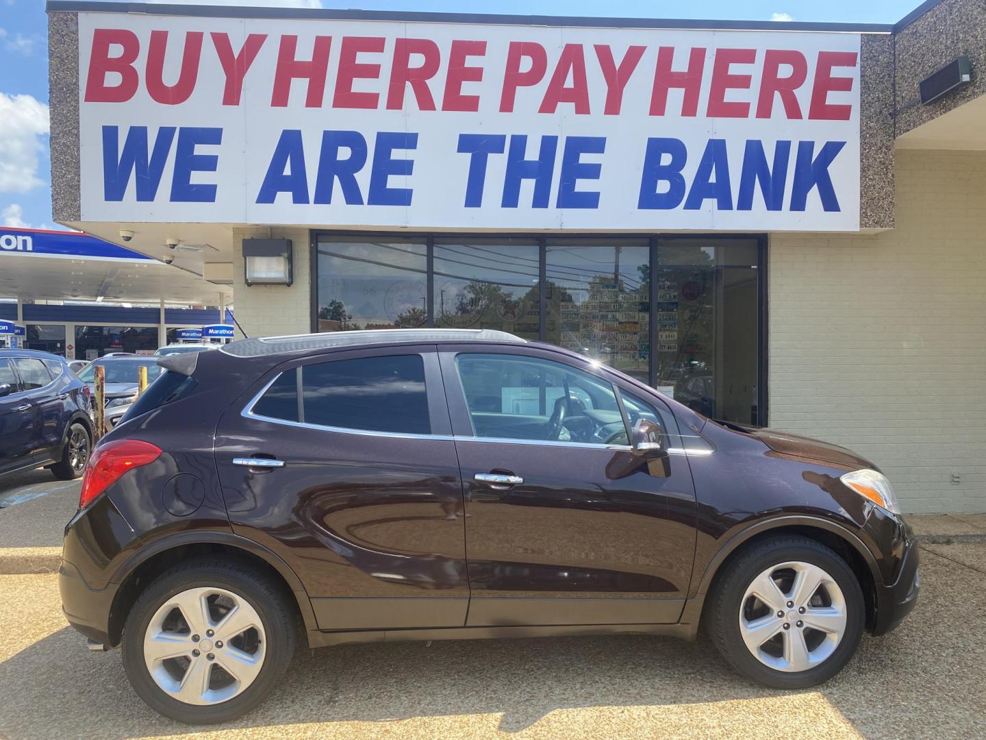 2016 BROWN BUICK ENCORE BASE (KL4CJASB9GB) , located at 922 W. Beacon St., Philadelphia, MS, 39350, (601) 650-3675, 32.770447, -89.127151 - Photo#6